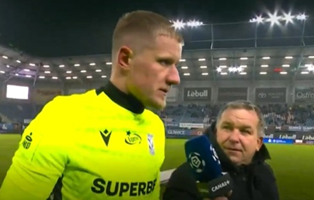 Ale "wypalił". Słowa bramkarza Lecha nie spodobają się trenerowi