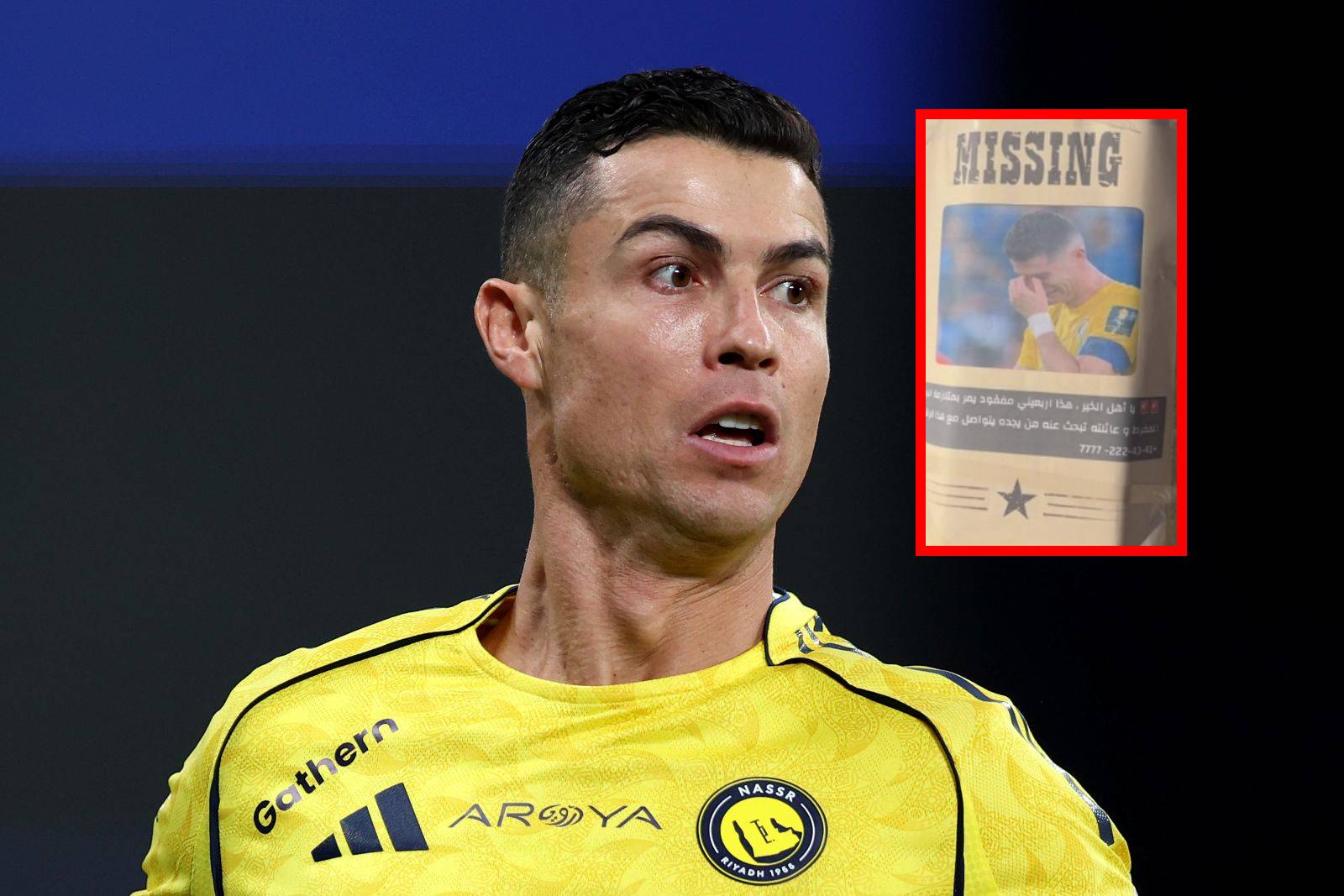 Brutalnie zakpili z Ronaldo. Na ulicach pojawiły się plakaty