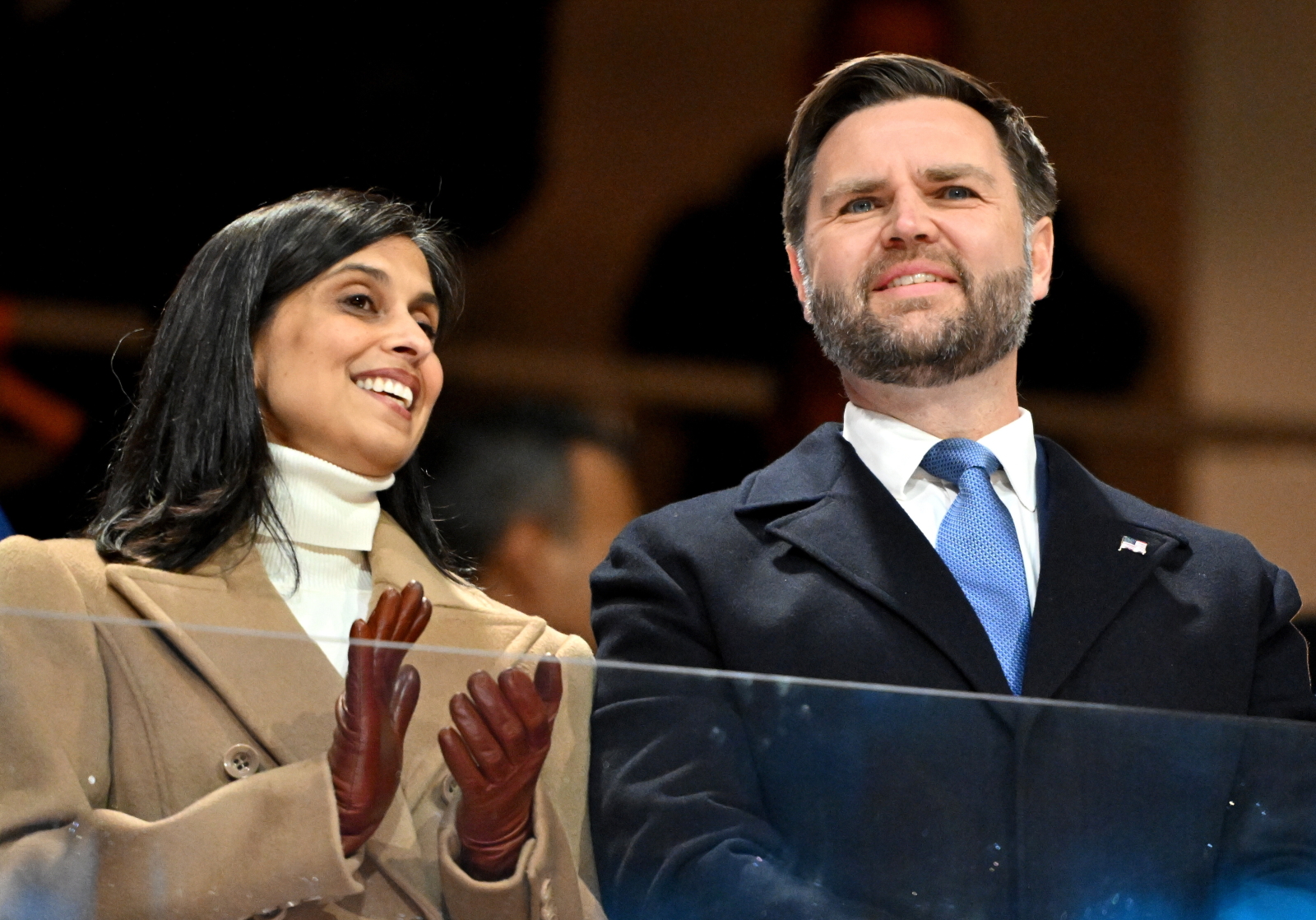 Kamera pokazała JD Vance'a. Stadion od razu zareagował