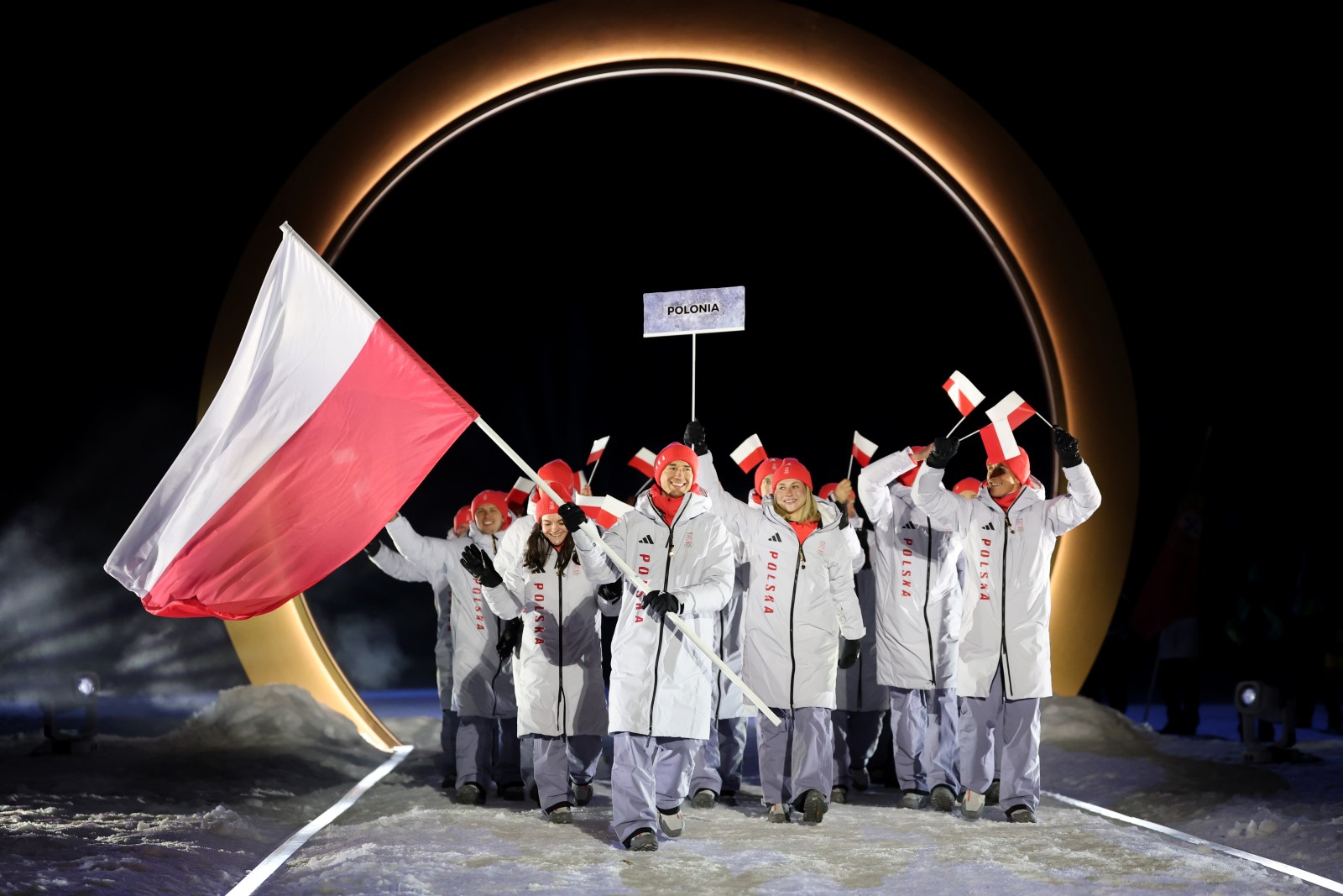 "Co za moment". Tak skomentowali wyjątkową chwilę Stocha