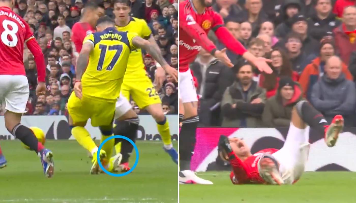 Casemiro zwijał się z bólu po tym faulu. Czerwona kartka dla Romero [WIDEO]