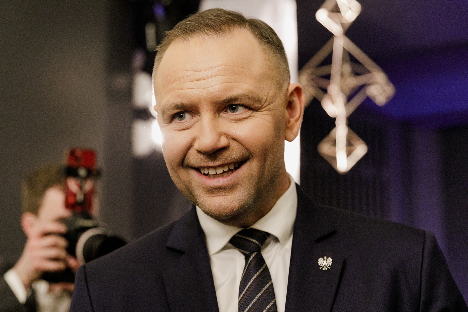 Karol Nawrocki spotkał się z olimpijczykami. Wiadomo, jak się zachowali