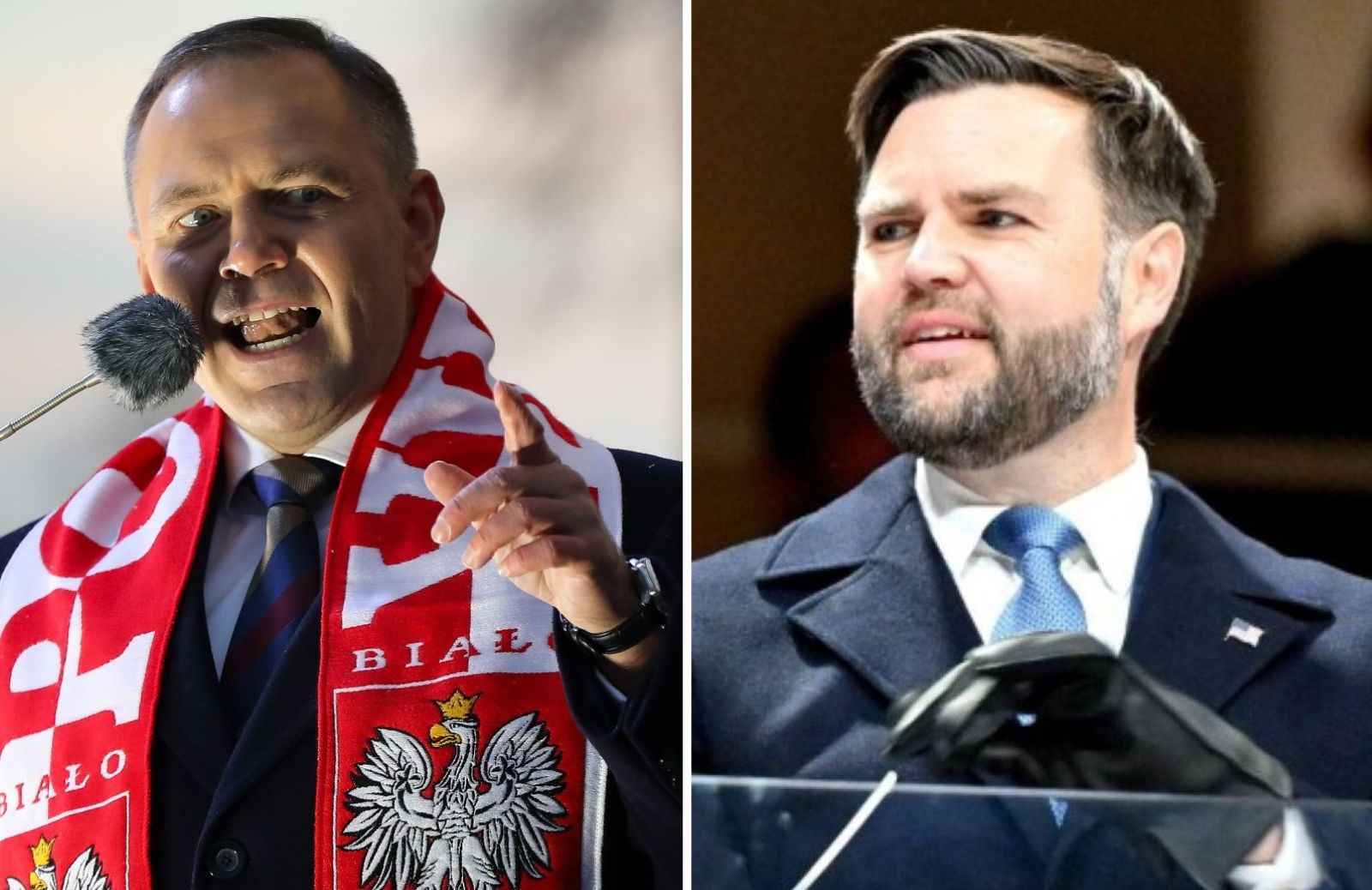 Gwizdy na wiceprezydenta USA. Tak zareagował Nawrocki