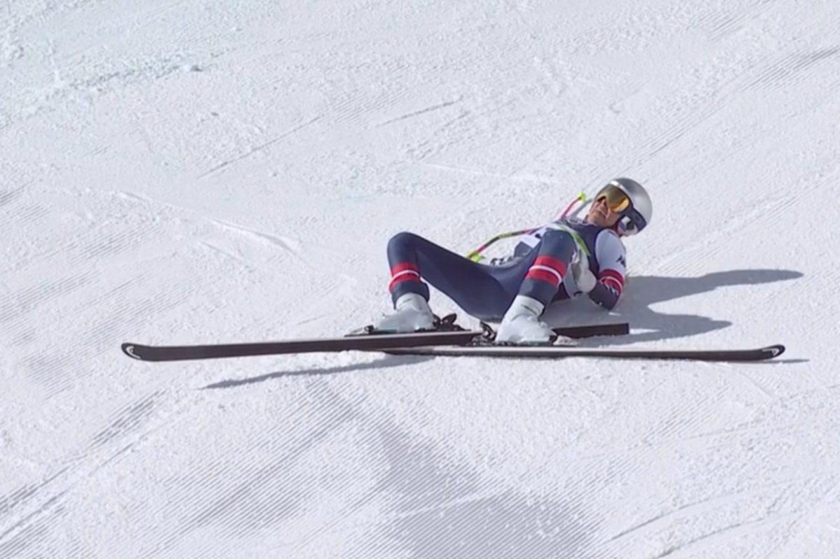 Dramat legendy! Koszmarny upadek Lindsey Vonn