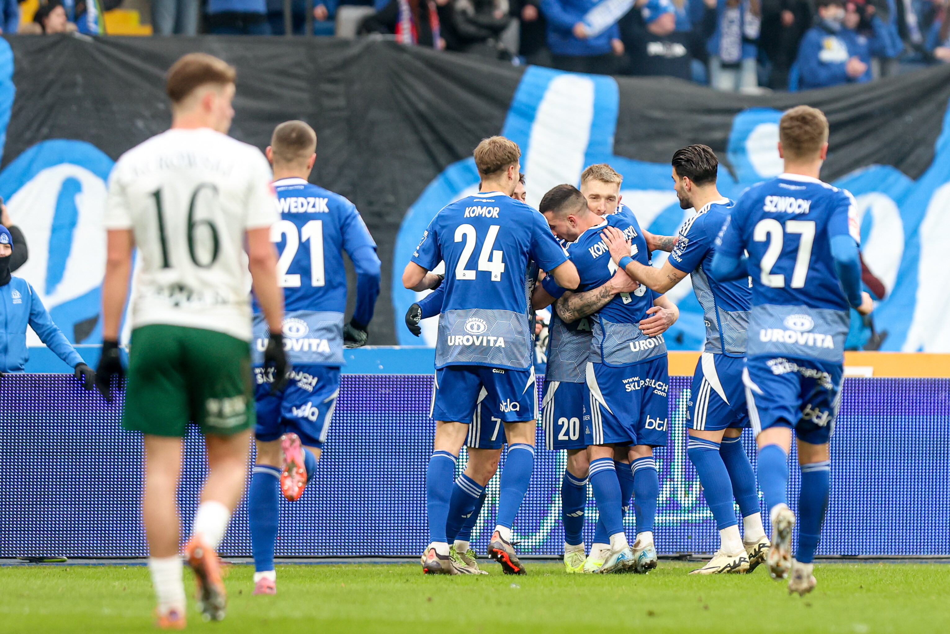 Cztery gole i dwóch "rannych" w Chorzowie