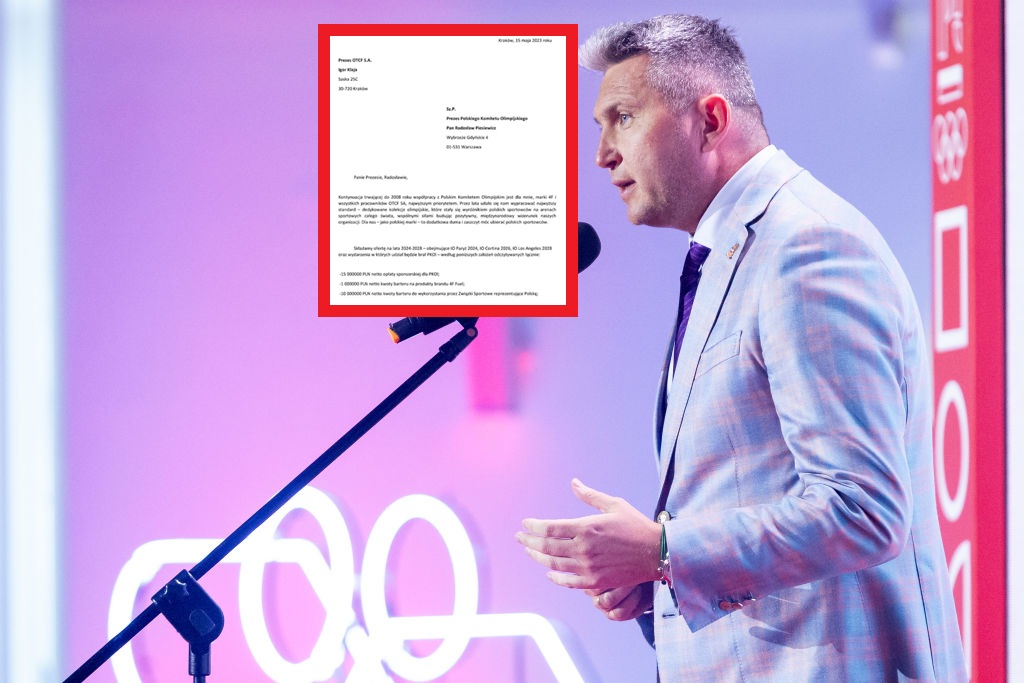 Opublikowali oficjalne pismo do Piesiewicza. Pada kwota "opłaty sponsorskiej"