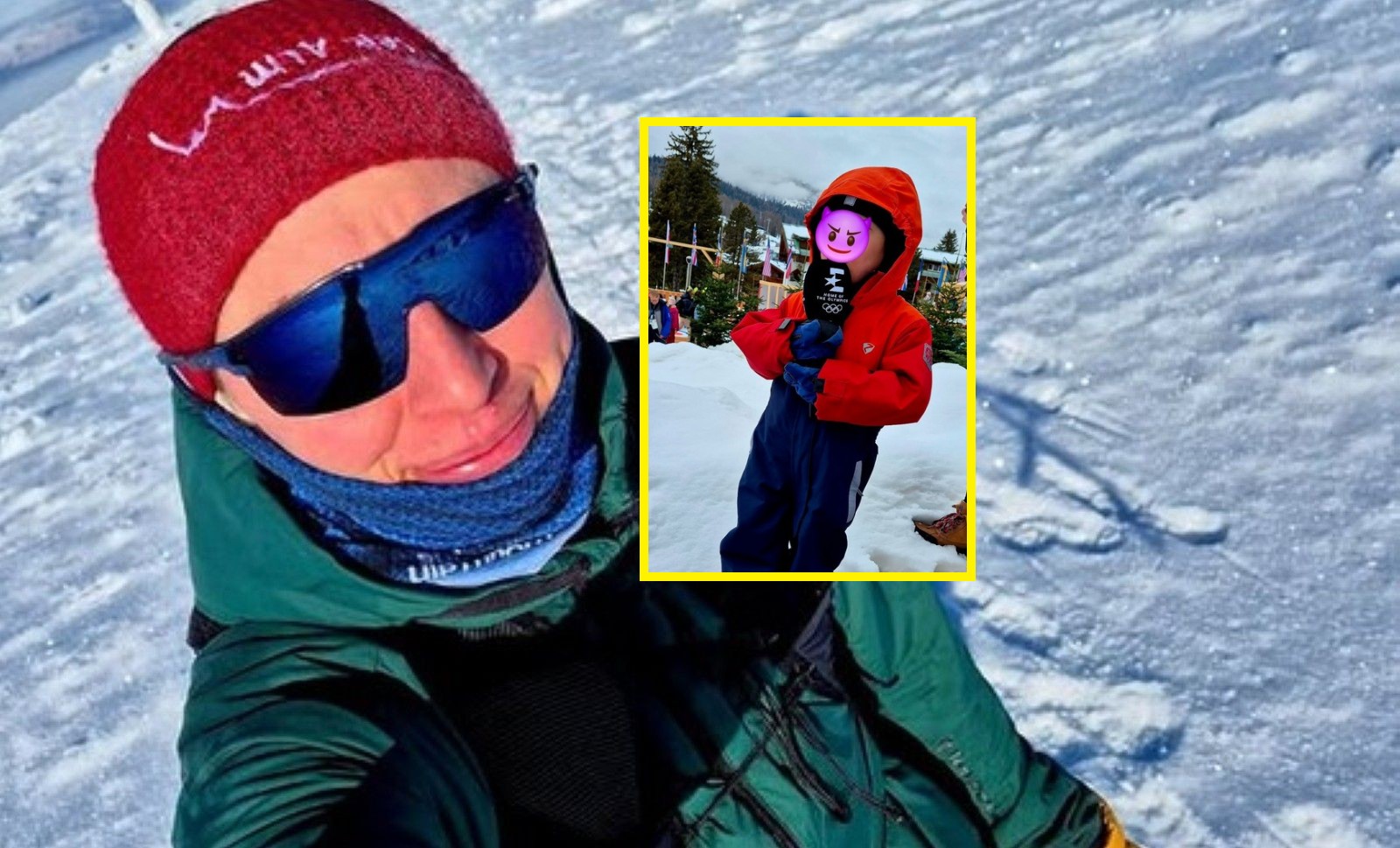 "Wyznacza nowe standardy". Kowalczyk wzięła syna na igrzyska