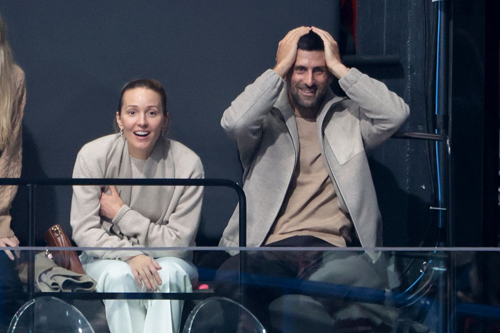 Djoković na trybunach. Kamera nagrała, jak się zachowywał