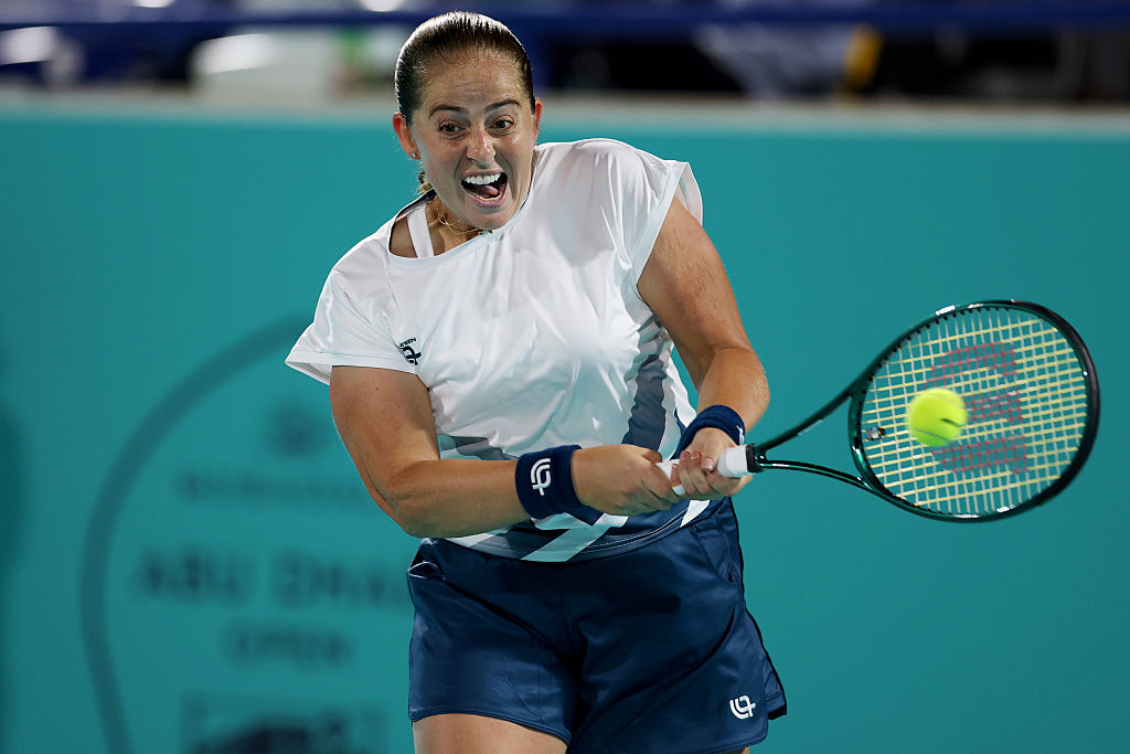 Ostapenko grała z Rosjanką. Stoczyła zacięty bój