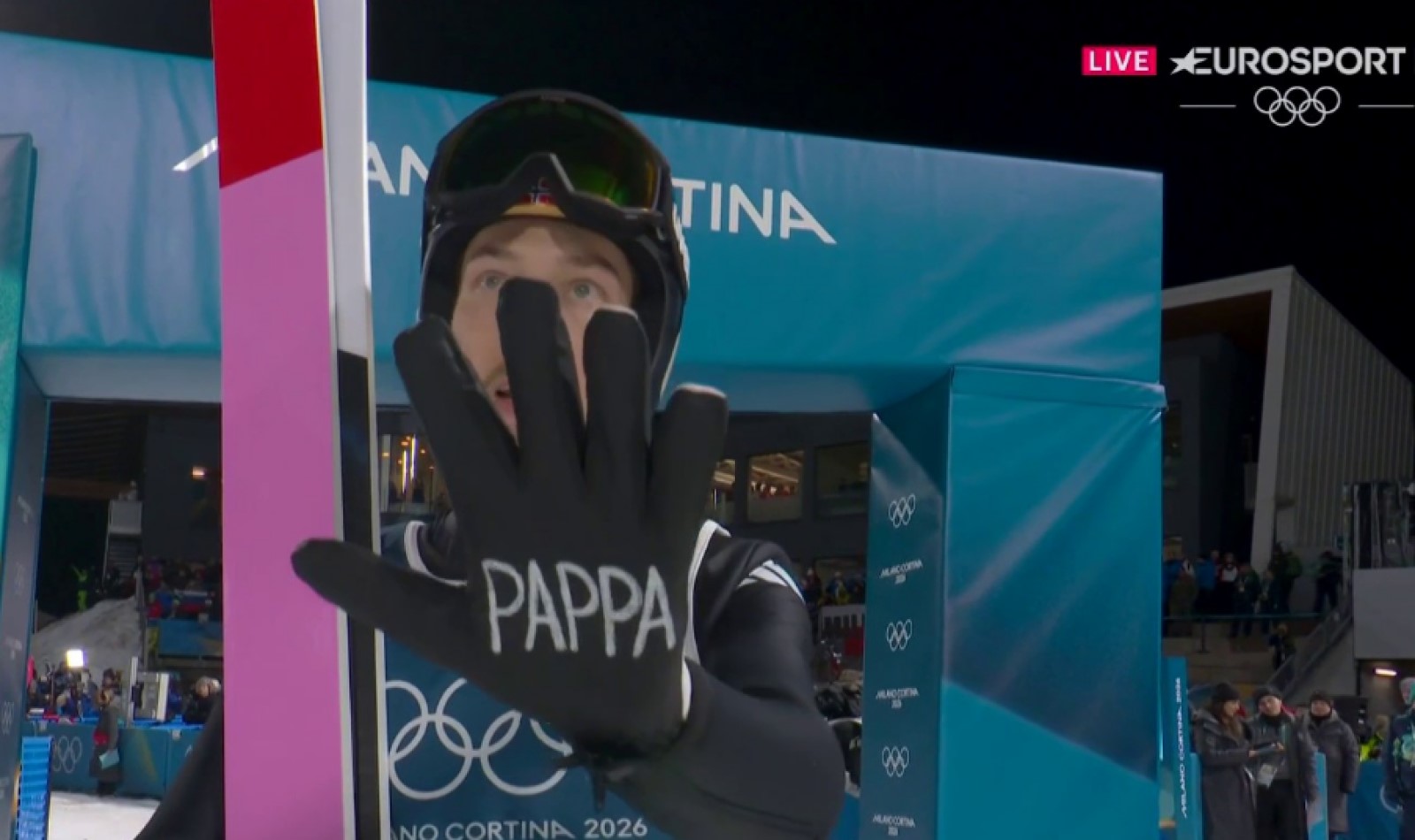 Gest norweskiego skoczka. Łzy cisną się do oczu