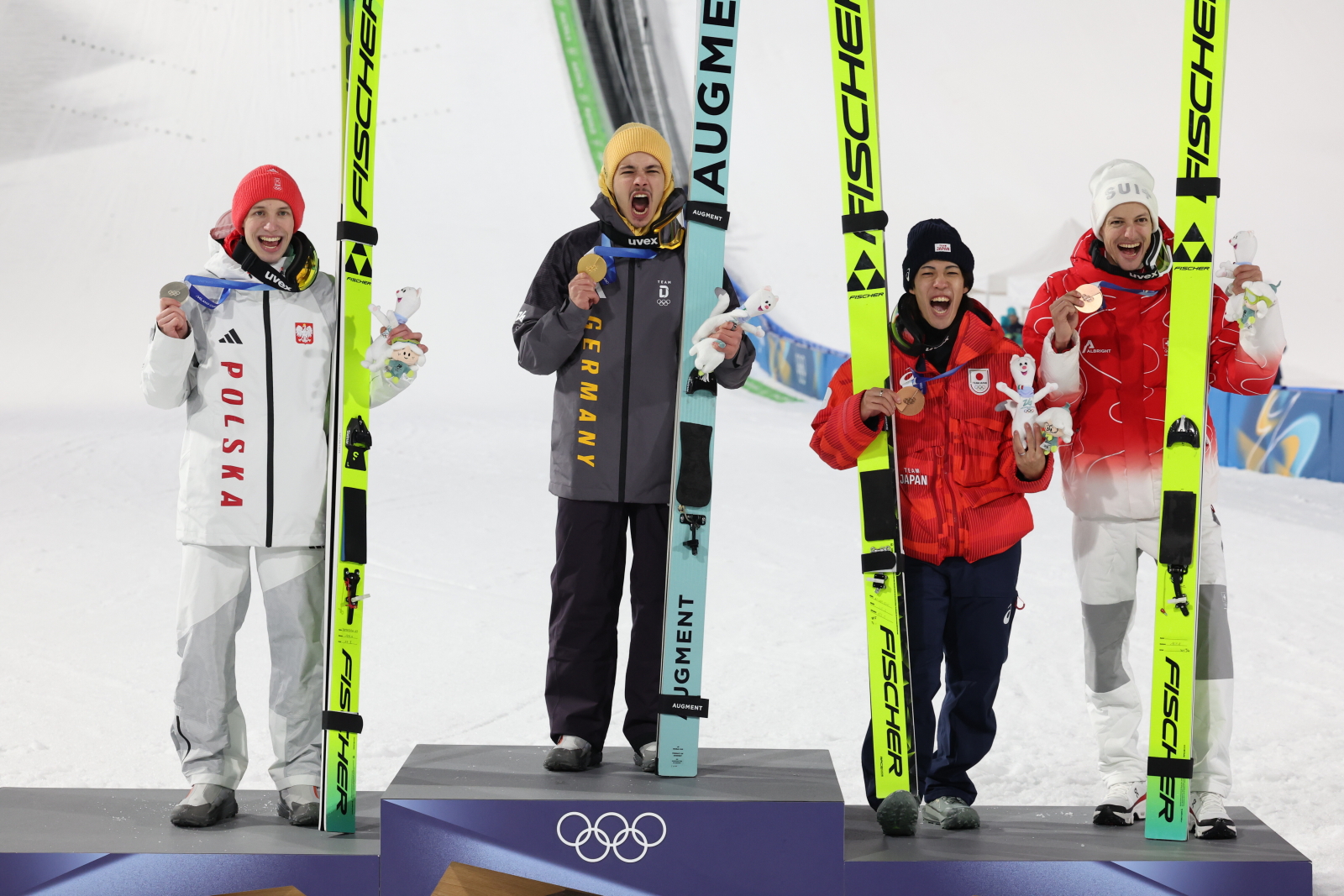 Czterech zawodników na "polskim" podium. Pierwsza taka sytuacja na ZIO 2026