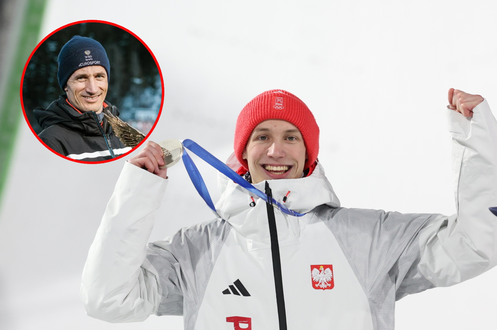 Schmitt na żywo oglądał Tomasiaka. Tak skomentował jego wyczyn