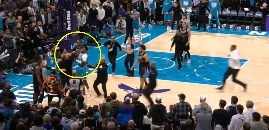 Potężna zadyma w NBA. Jak na ringu