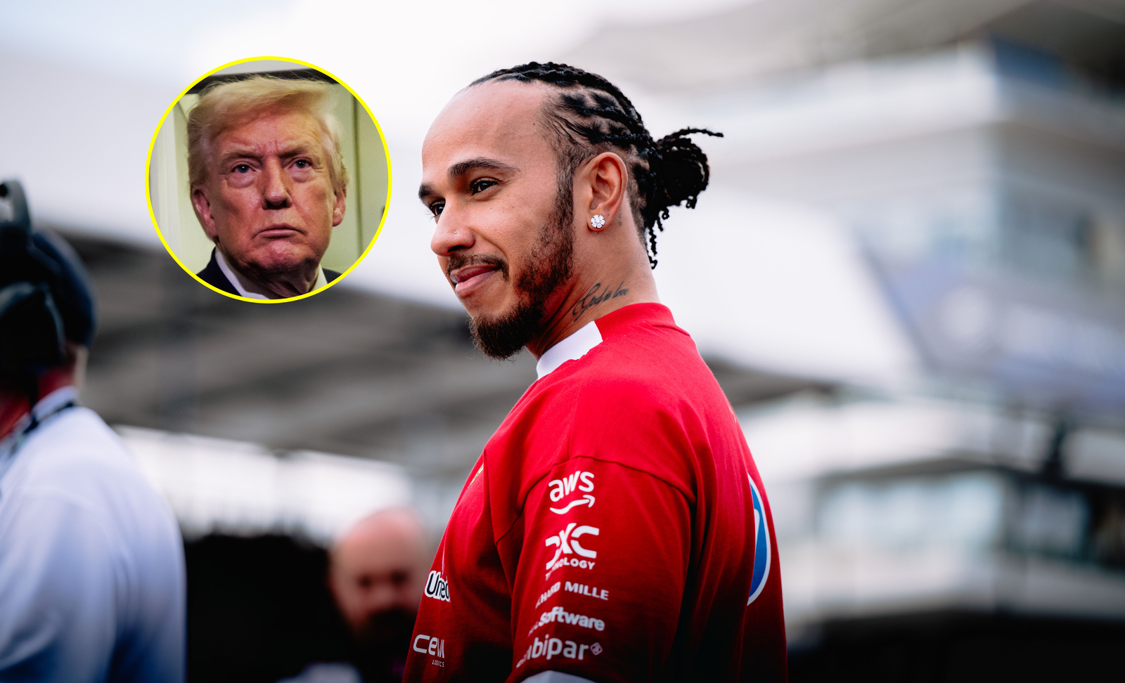 Hamilton mocno uderzył w Trumpa. "Jedynym celem jest podsycanie podziałów"