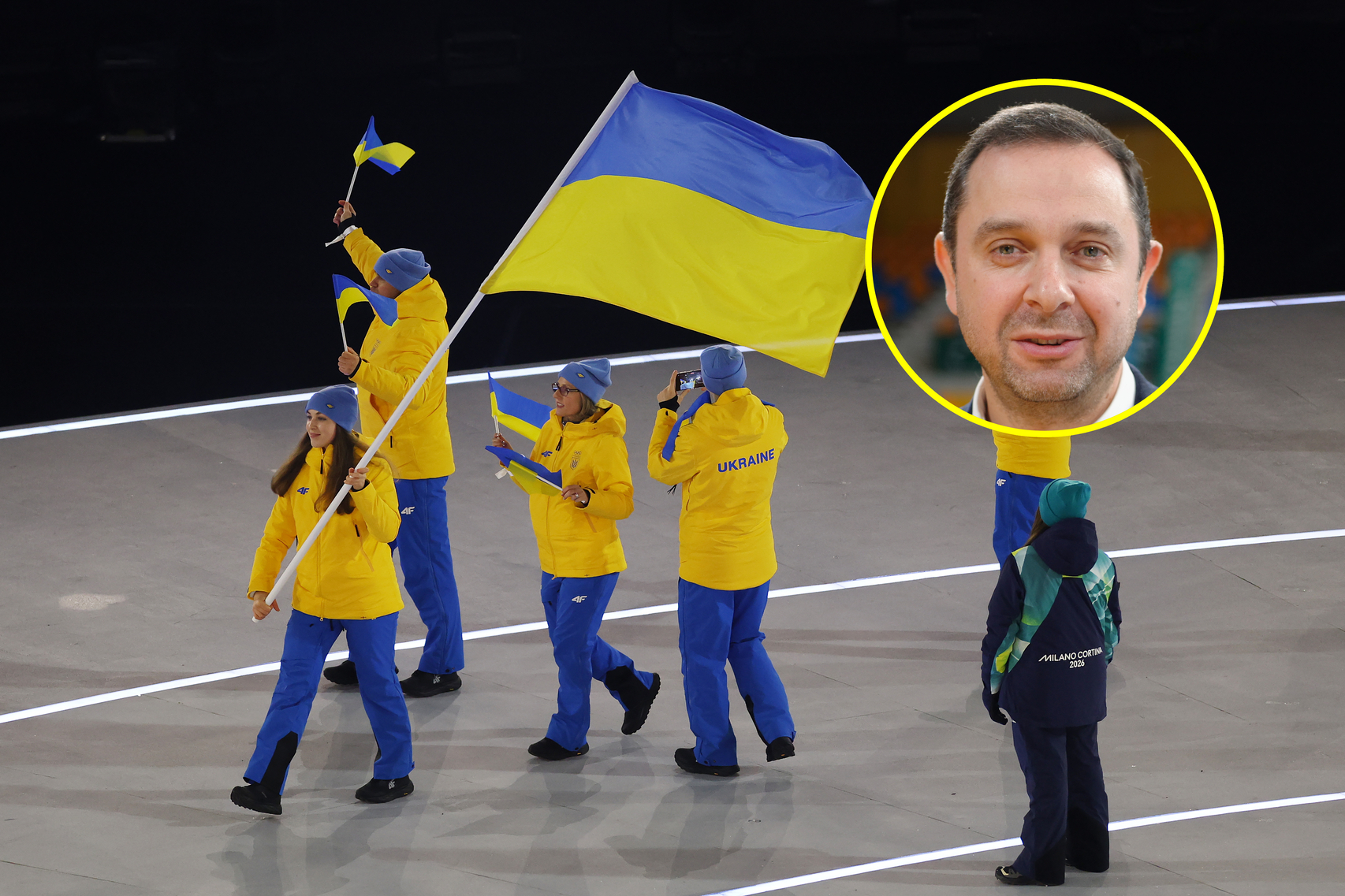 "Głęboko poruszające, aż do łez". Tak Ukraińcy zareagowali na obrazki z igrzysk