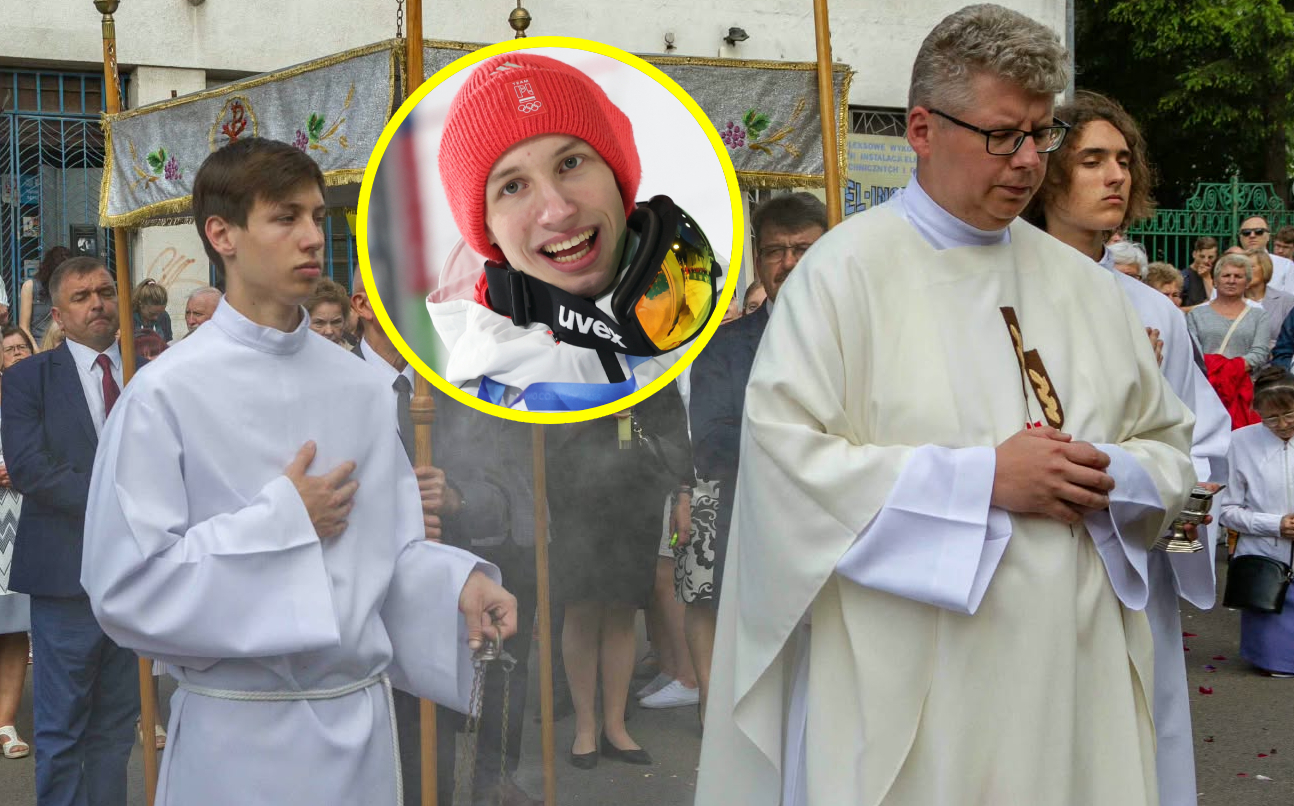 "Jeszcze dwa tygodnie temu był przy ołtarzu". Ksiądz o posłudze Kacpra Tomasiaka