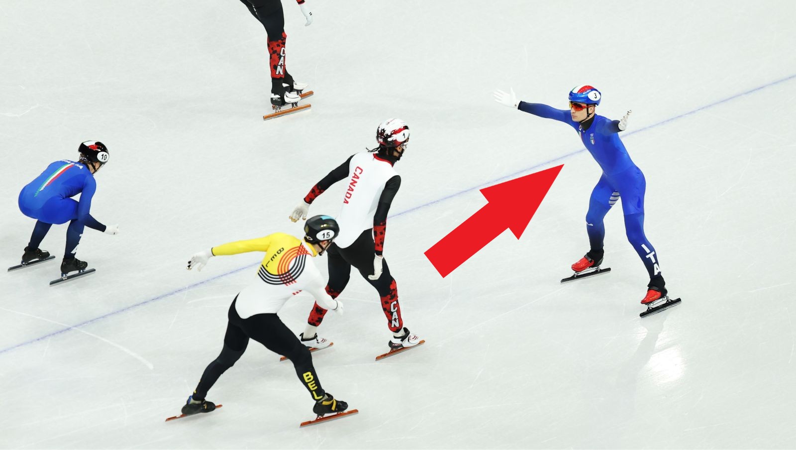 Szaleństwo w finale. Tylko zobacz, co zrobił na samej mecie