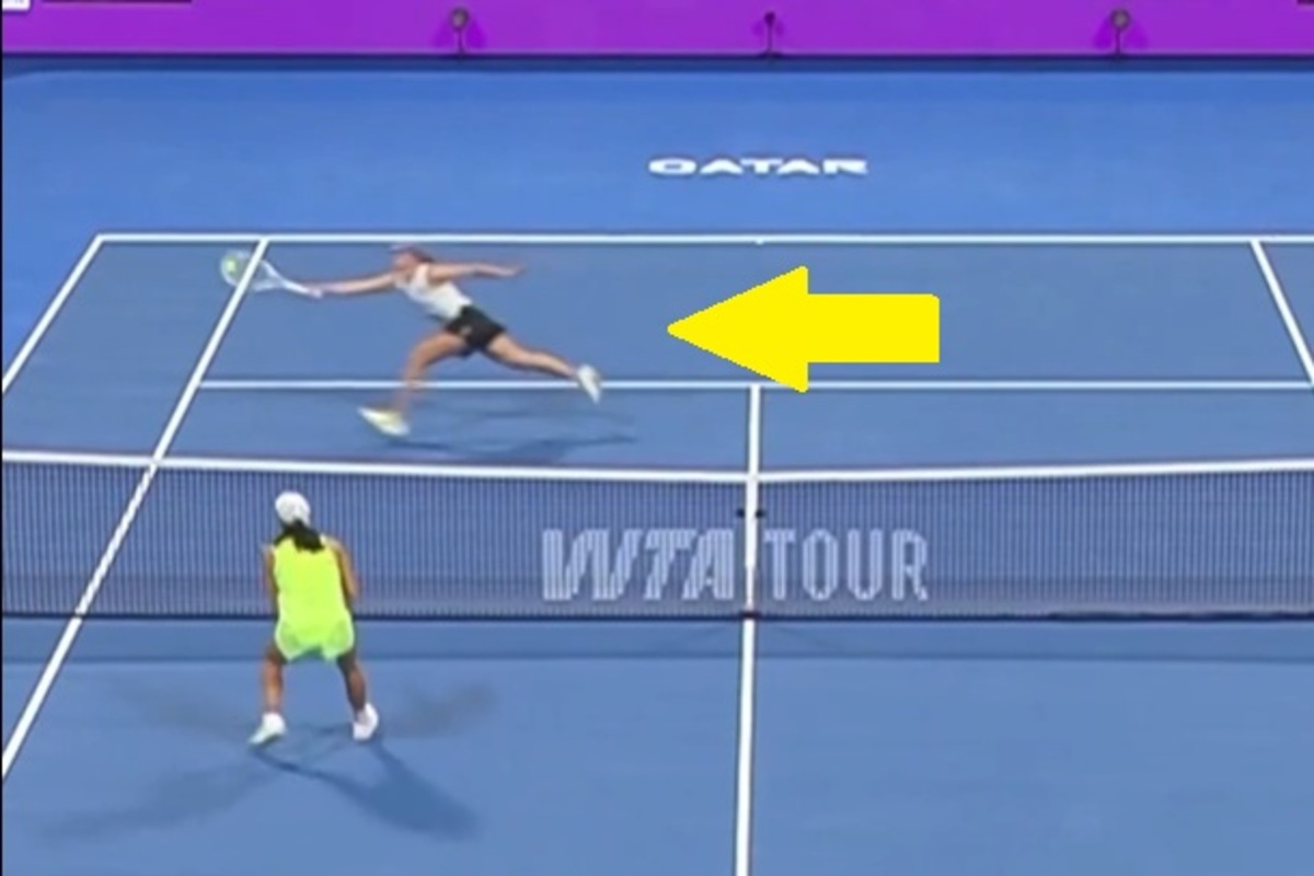 Ta akcja była ozdobą meczu Igi Świątek [WIDEO]