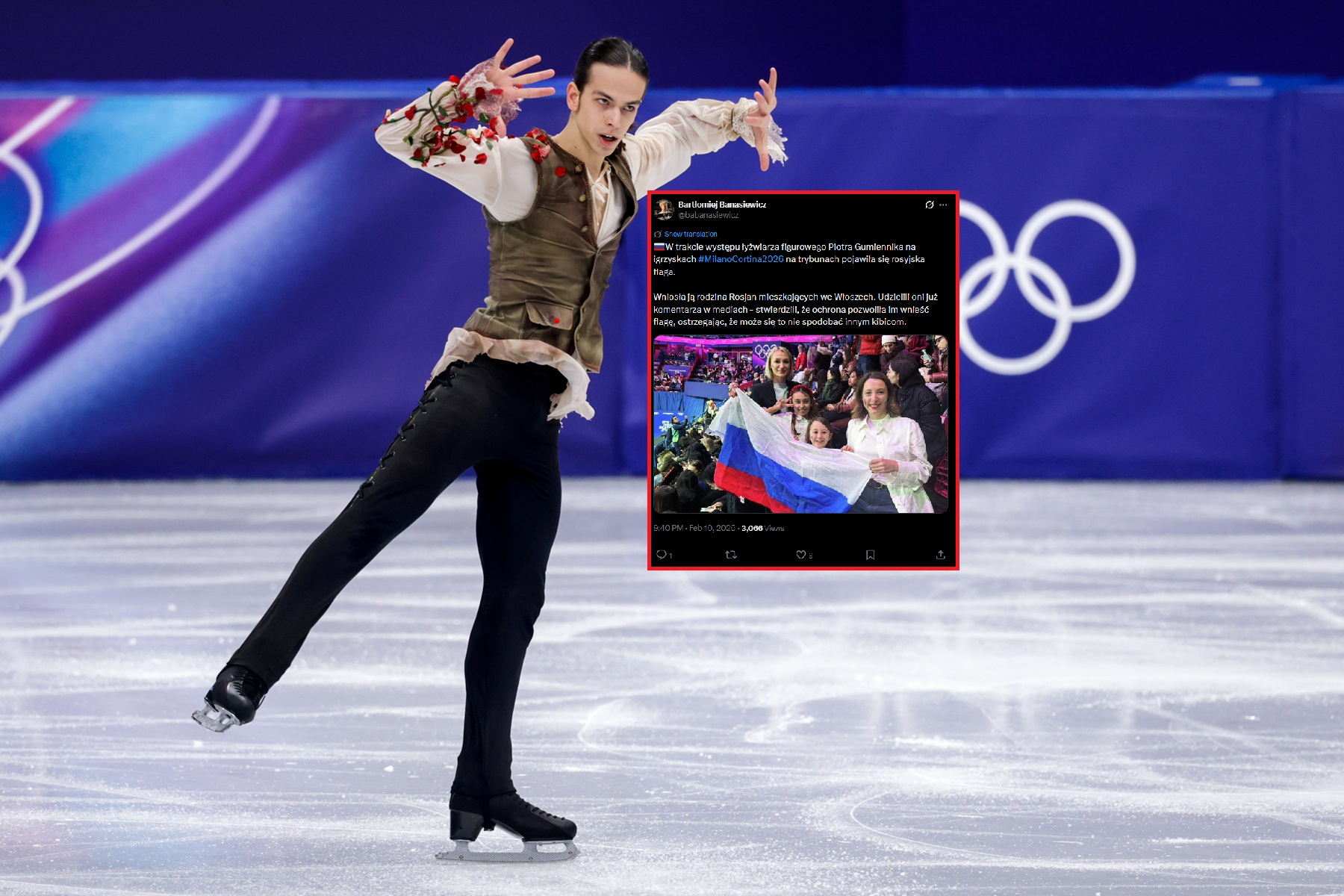 I znów to samo. Kolejny skandal z rosyjską flagą na IO