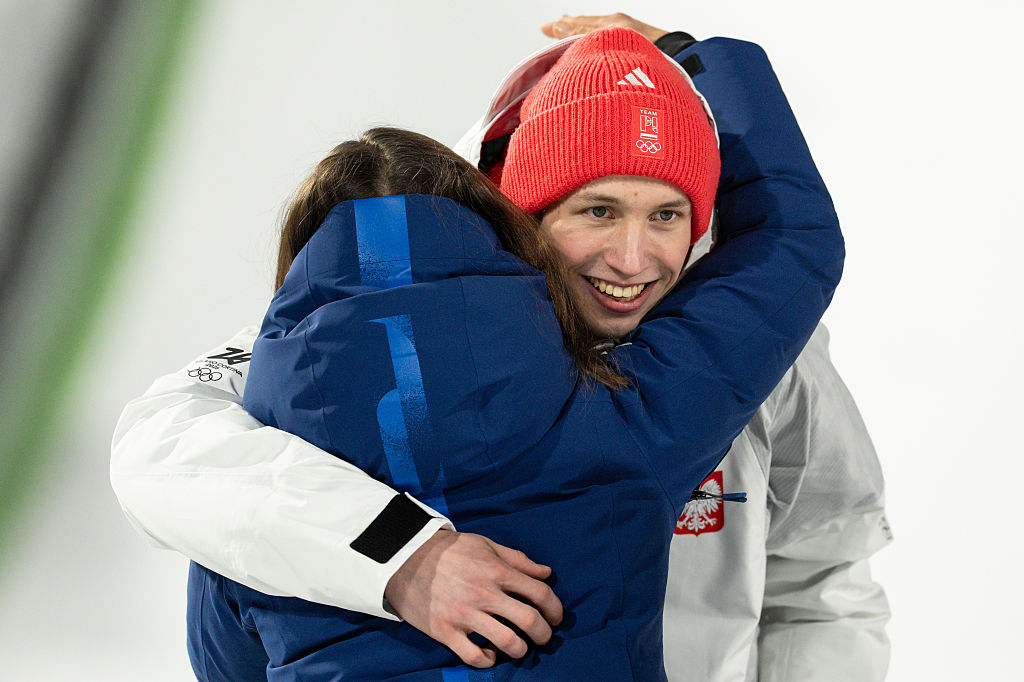 Wręczała medal Tomasiakowi. Jego zachowanie zwróciło jej uwagę