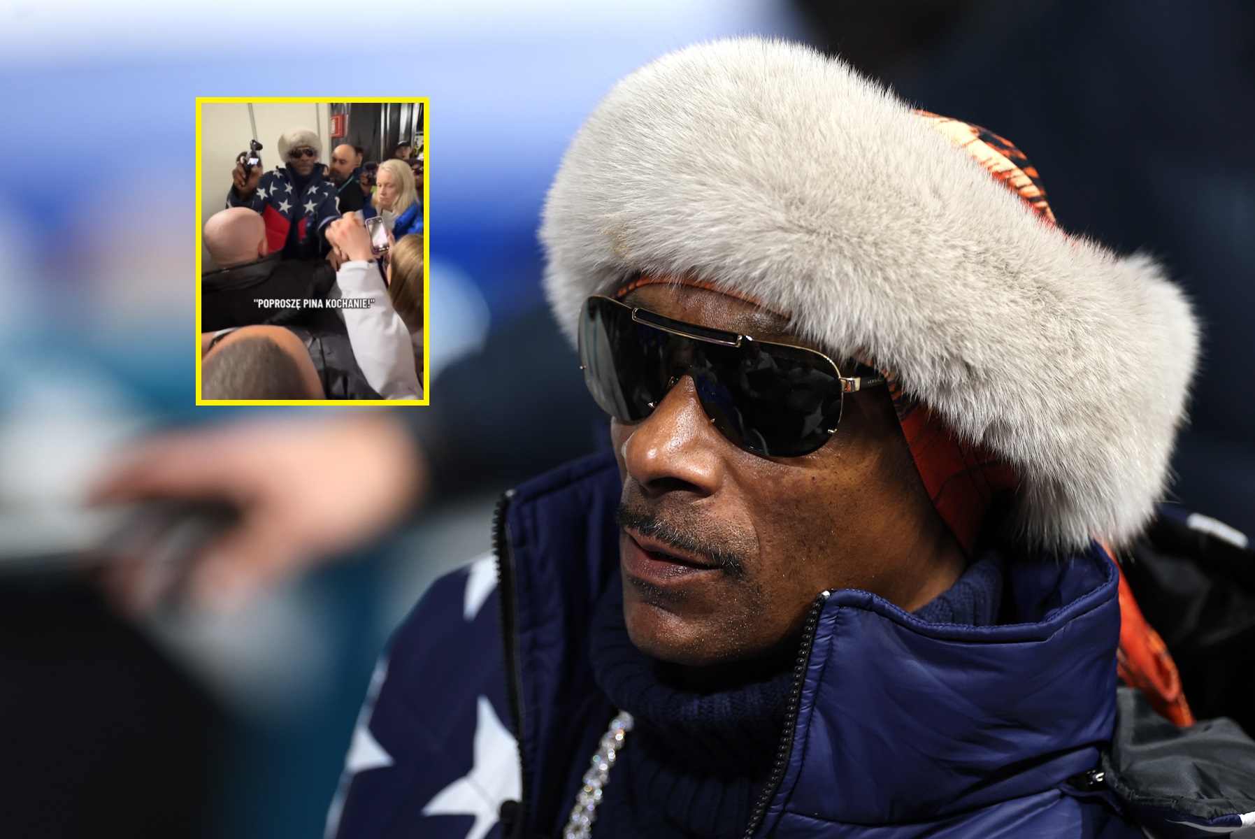 "Poproszę kochanie". Snoop Dogg nagle zwrócił się do Polki