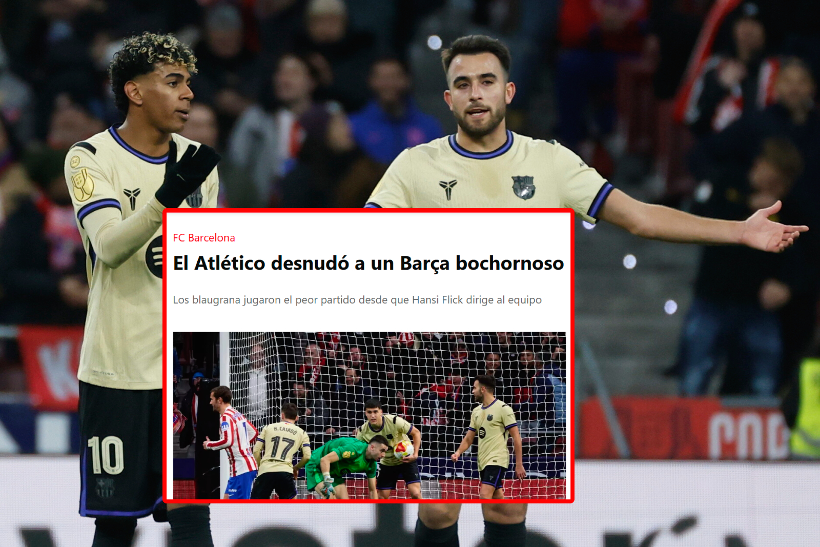 "Chłopcy kontra mężczyźni". Media są bezlitosne dla FC Barcelony