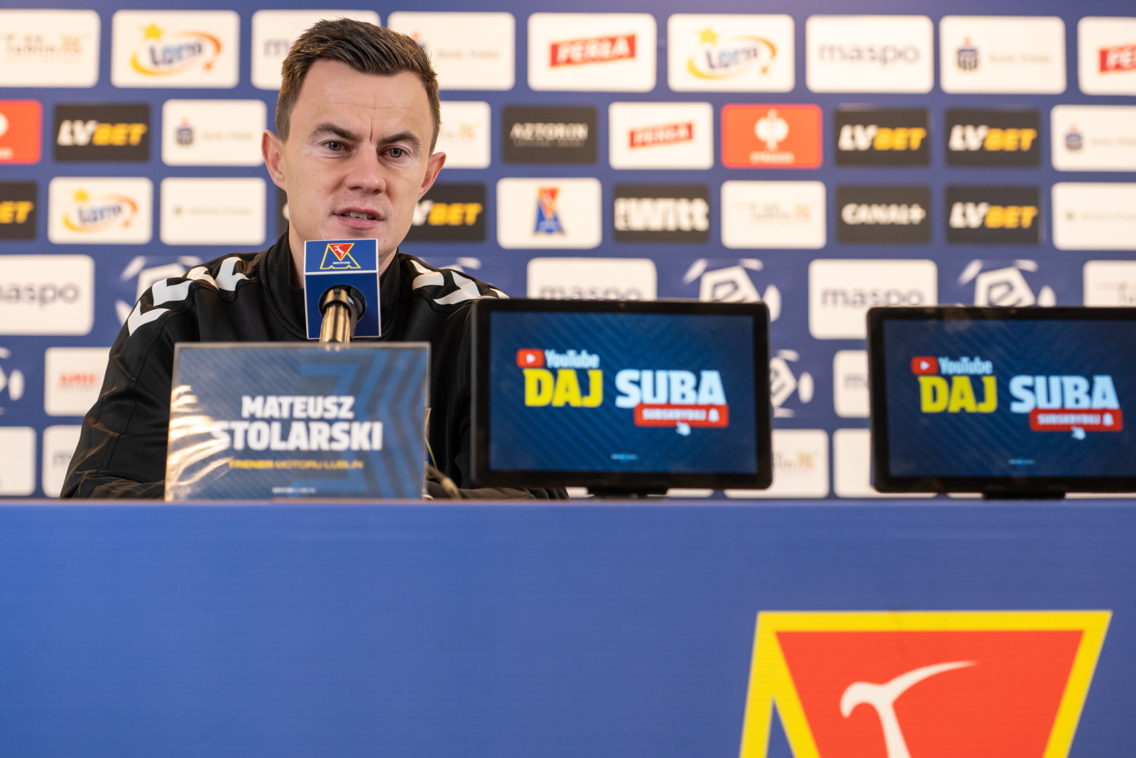 Stolarski nie zazdrości Koronie Stępińskiego. "Też mamy dobrego napastnika"