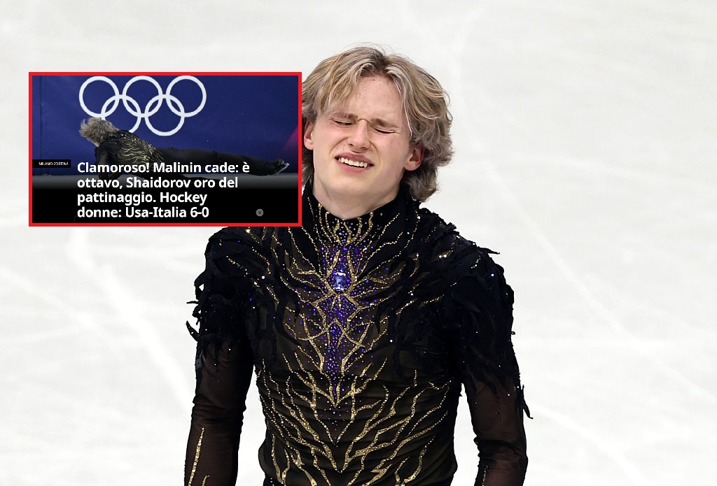 "Sensacja", "koszmar". Media rozgrzane po tym, co zrobił Malinin