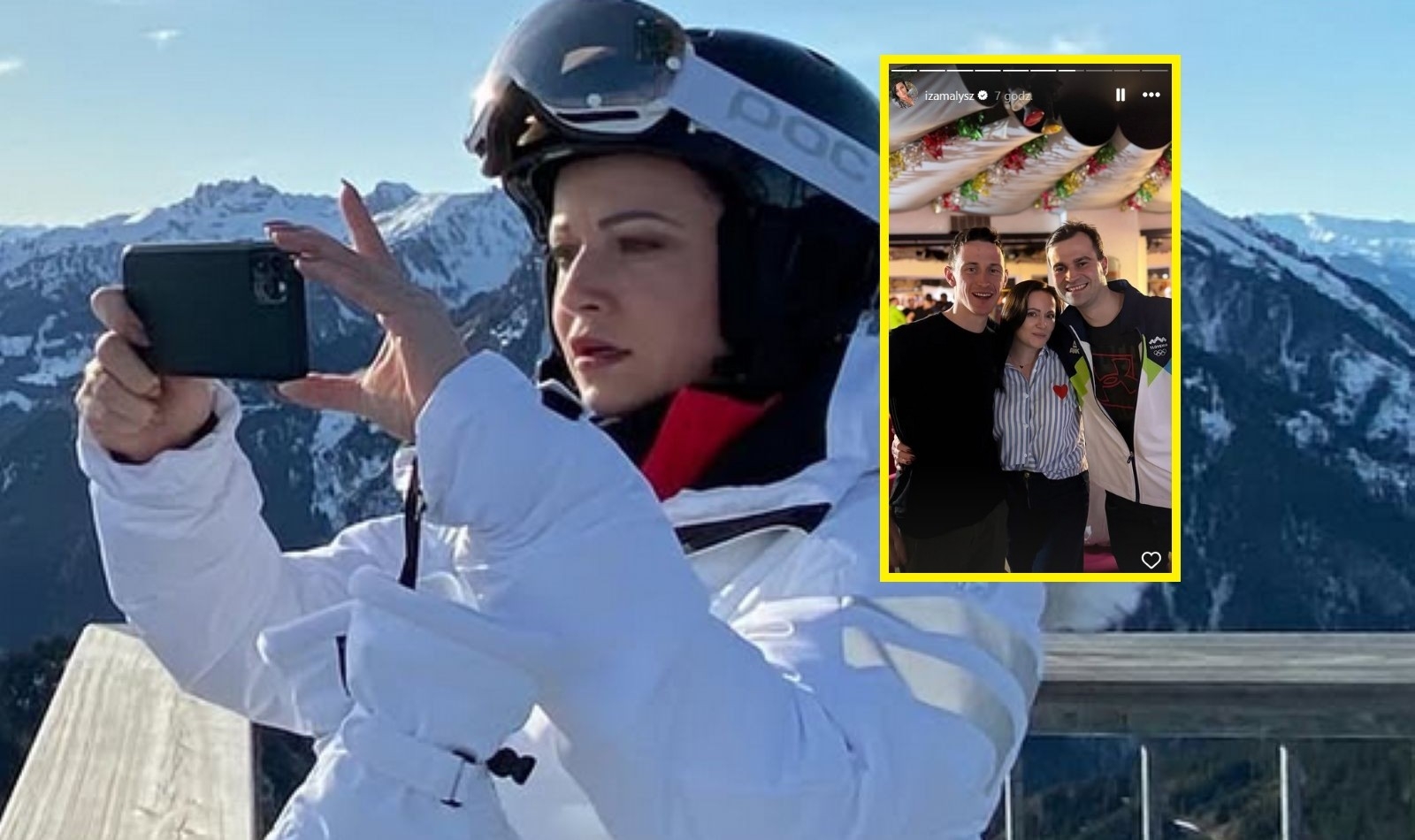 Poznajesz? Tylko spójrz, z kim żona Małysza zrobiła sobie zdjęcie