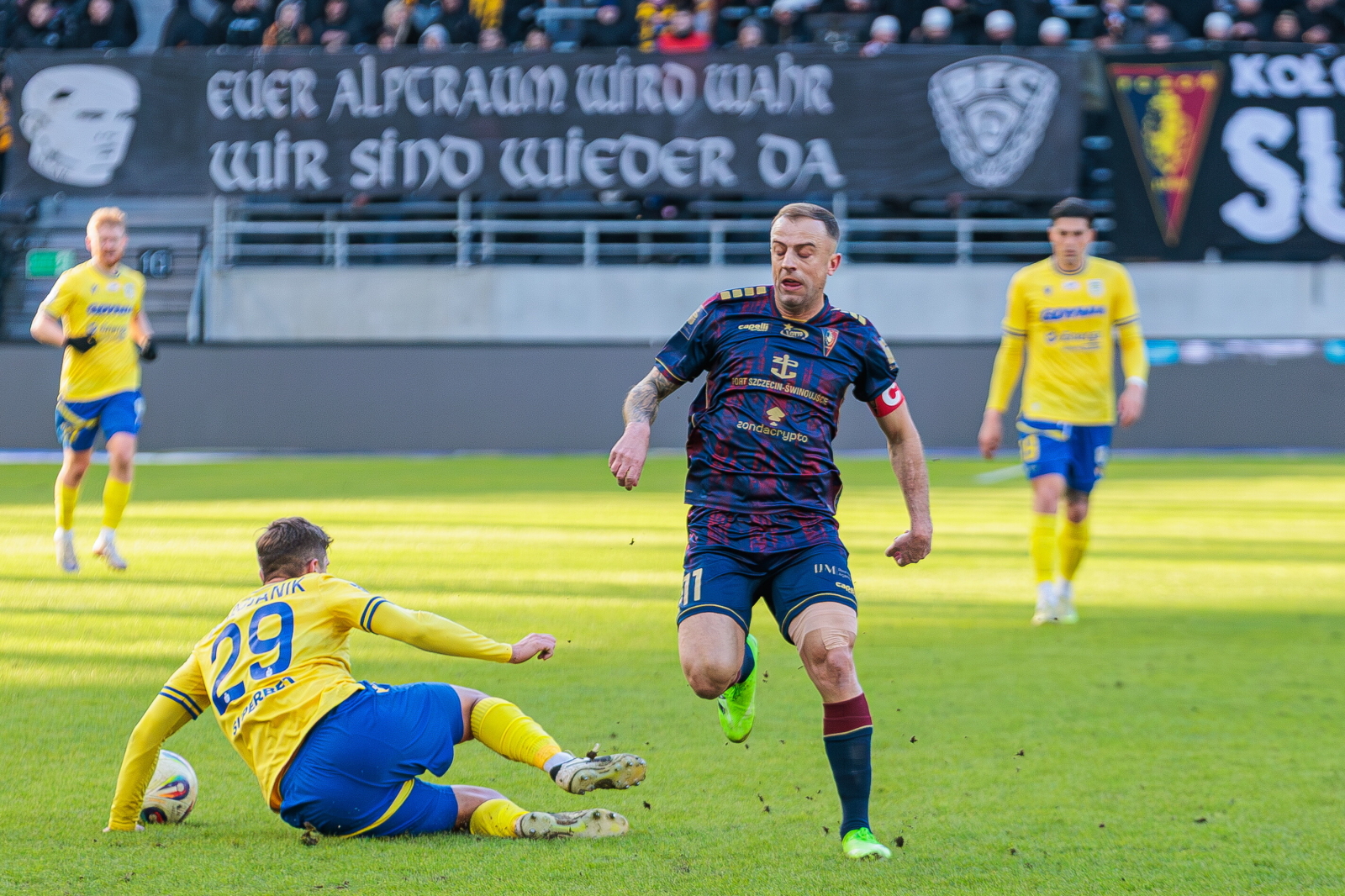 Arka Gdynia bez dwóch piłkarzy w ważnym meczu