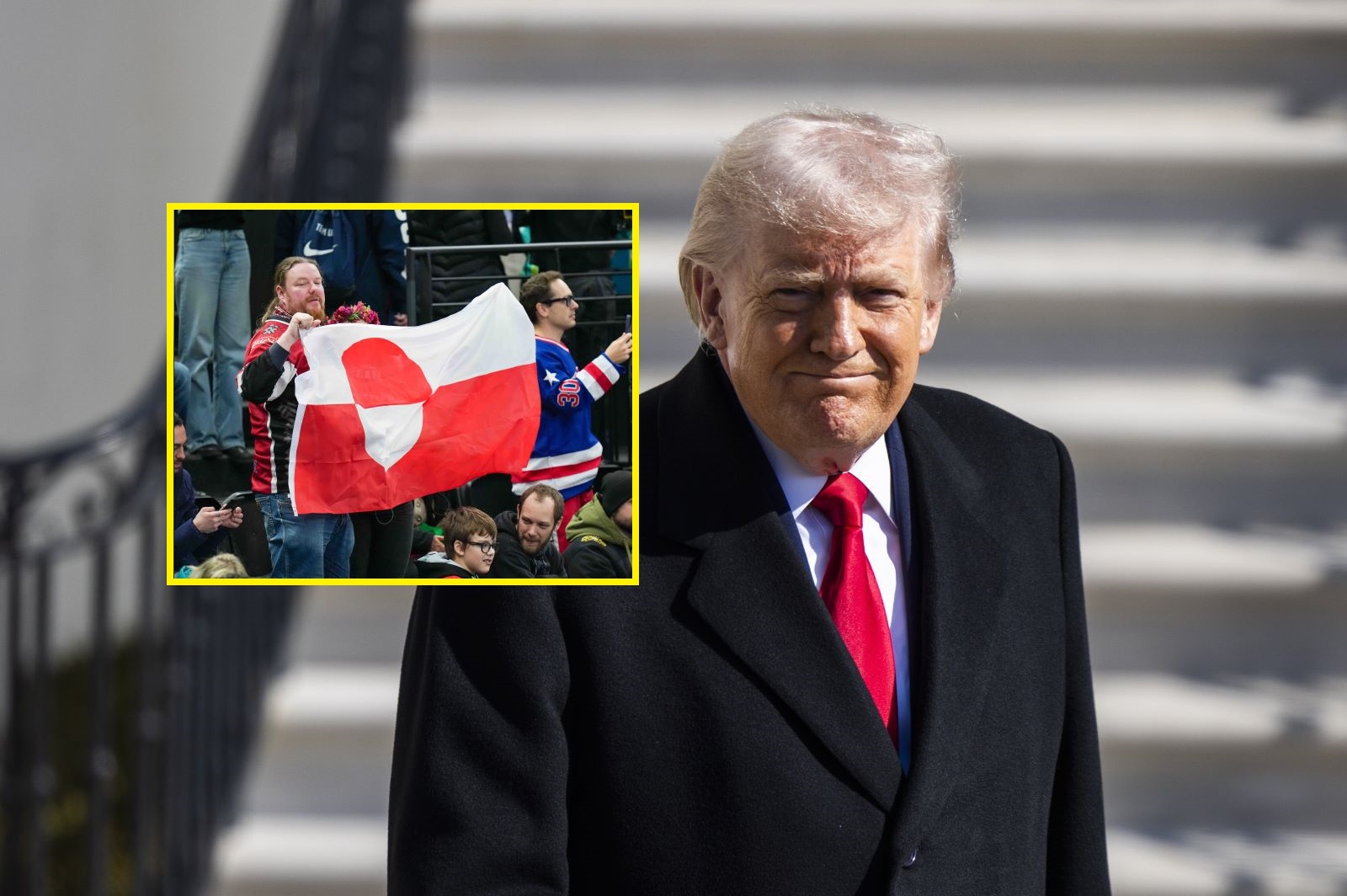 Kontrowersje podczas meczu USA - Dania. Flaga musiała zniknąć