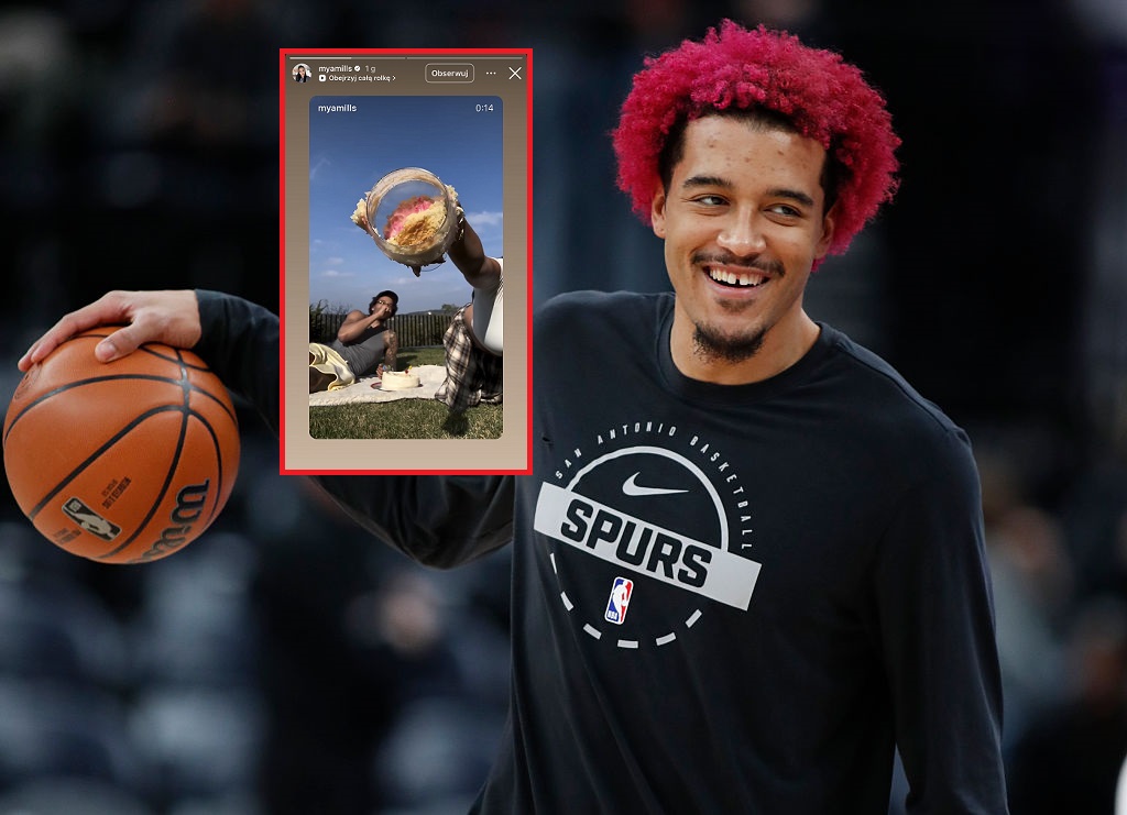 Wiadomo, co symbolizowały różowe włosy. Jeremy Sochan zostanie ojcem