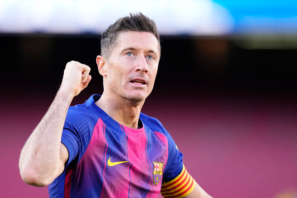 Robert Lewandowski na czele stawki. Polak wyprzedził wszystkich graczy Barcy