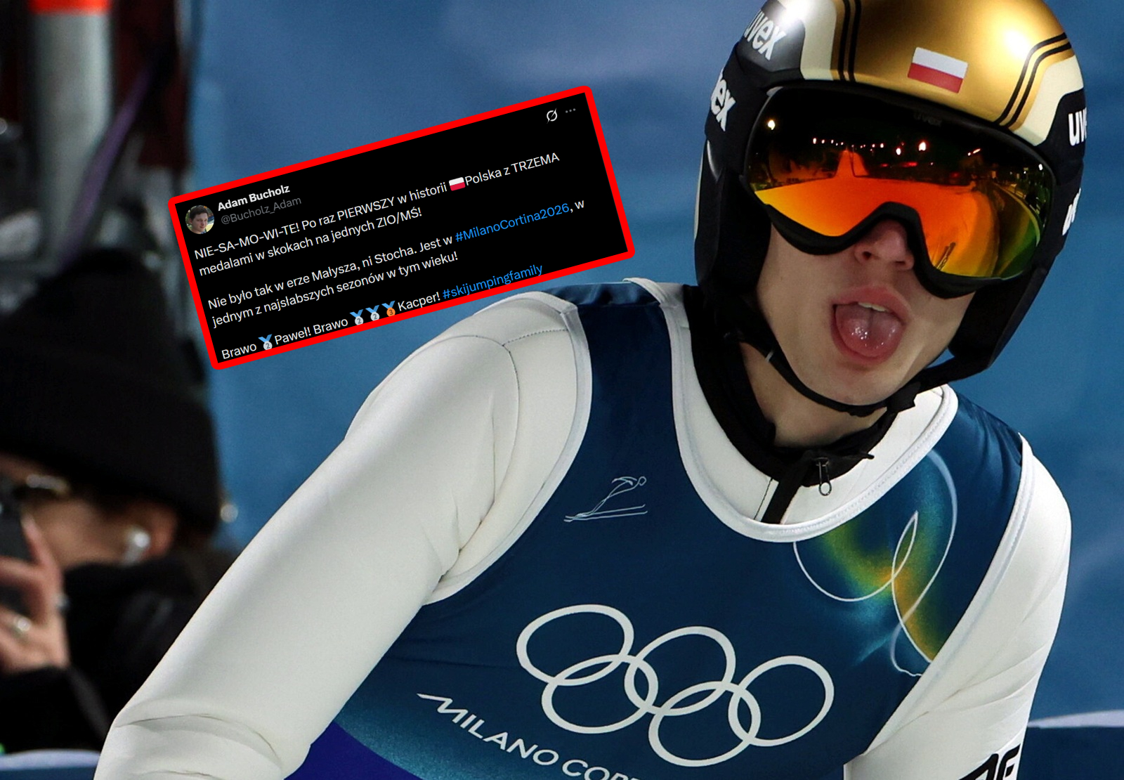 "Nie przekręcili nas!". Fala komentarzy po sukcesie skoczków