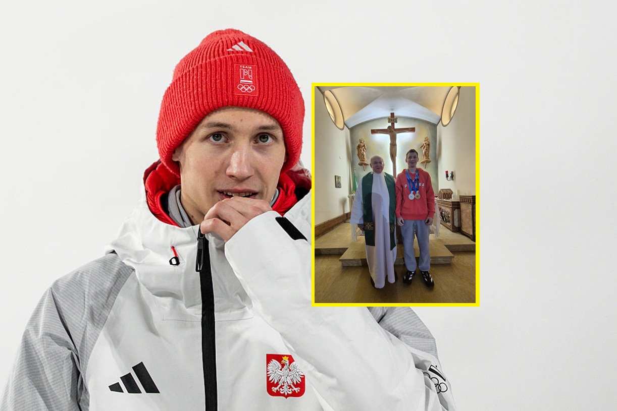 Ksiądz wstawił zdjęcie. To zrobił Tomasiak przed konkursem duetów