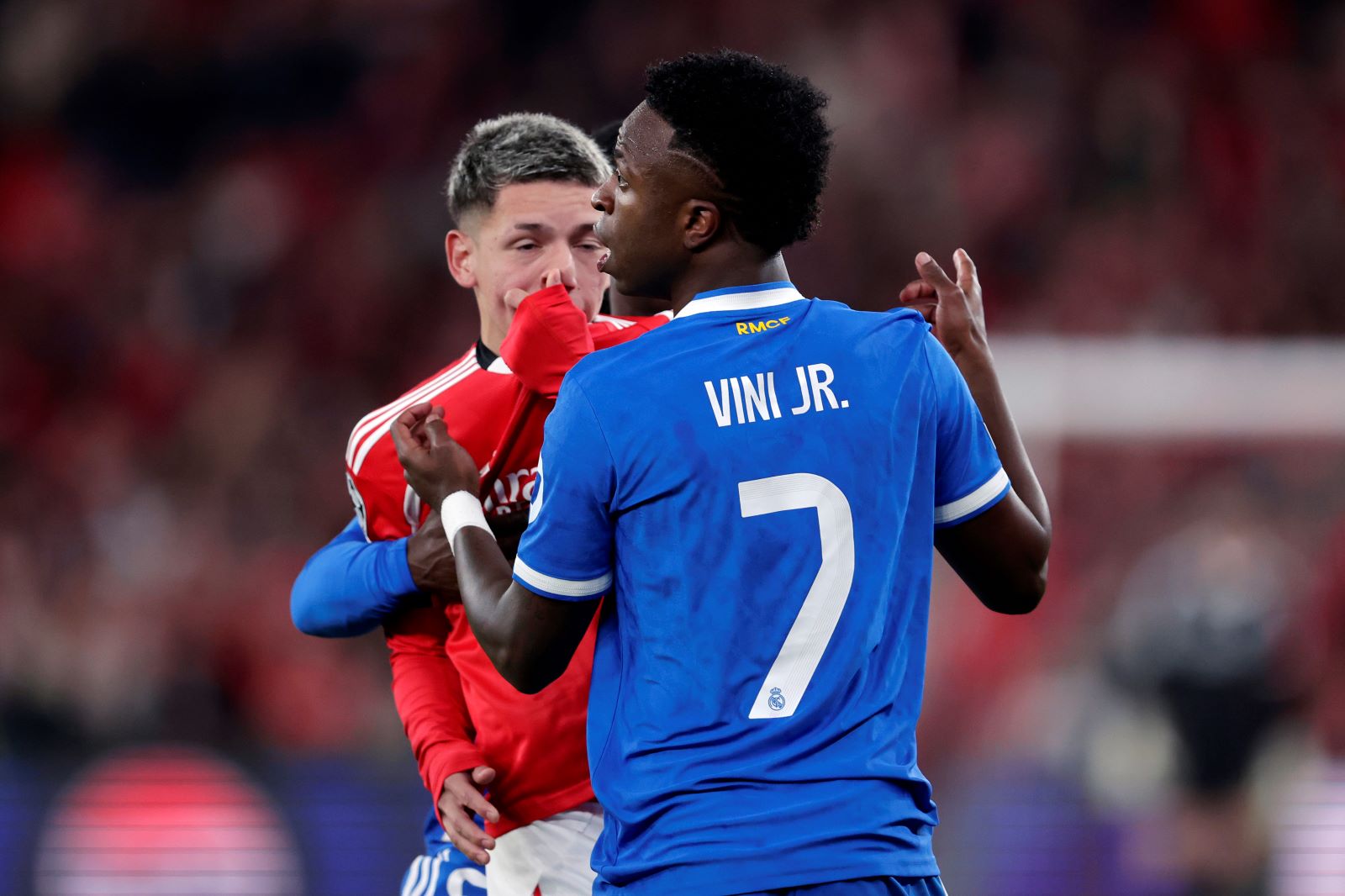 Skandal w meczu Realu. Tuż po golu Viniciusa