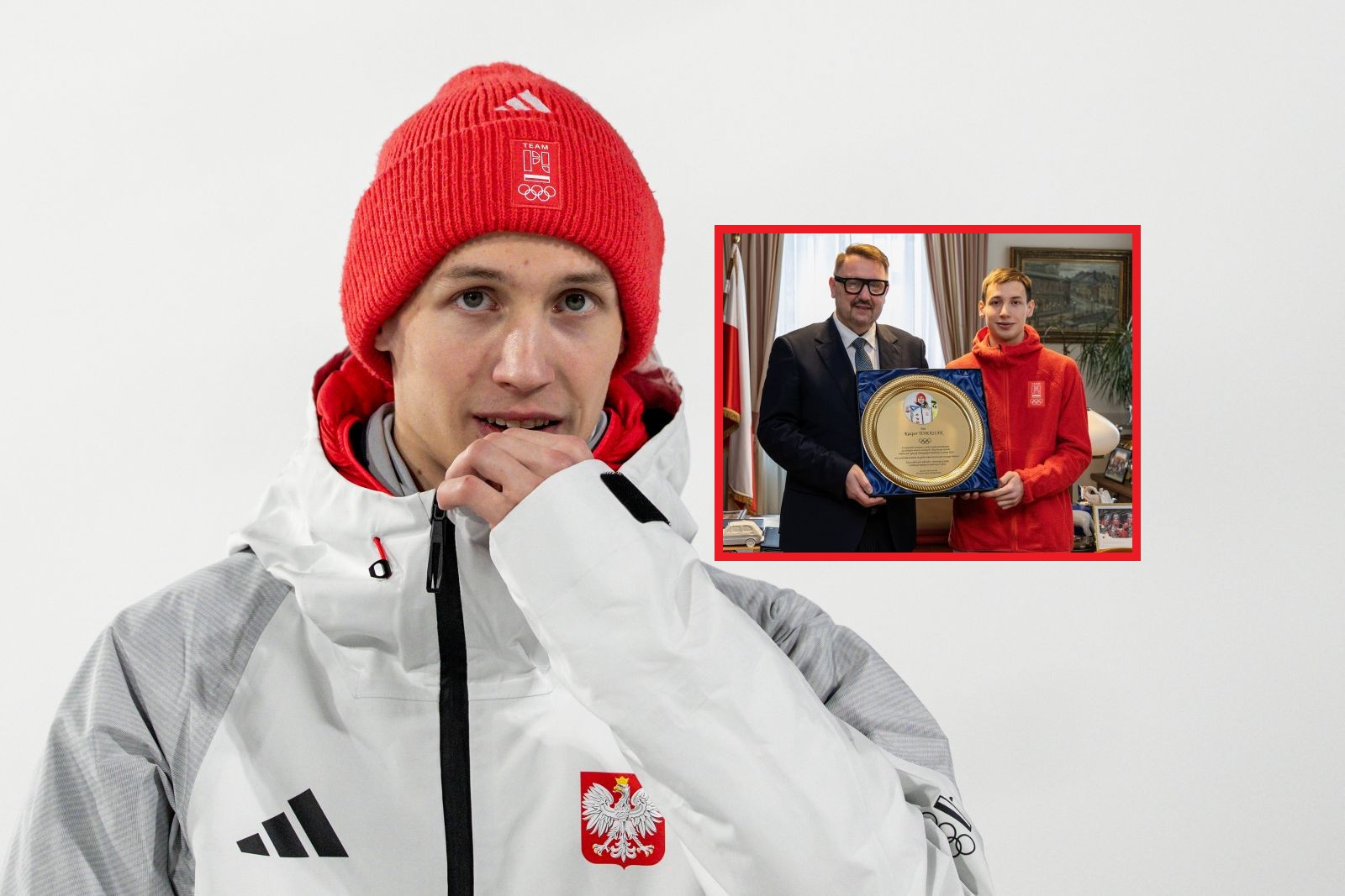 Pilna wizyta Tomasiaka. Polski skoczek z kolejną nagrodą
