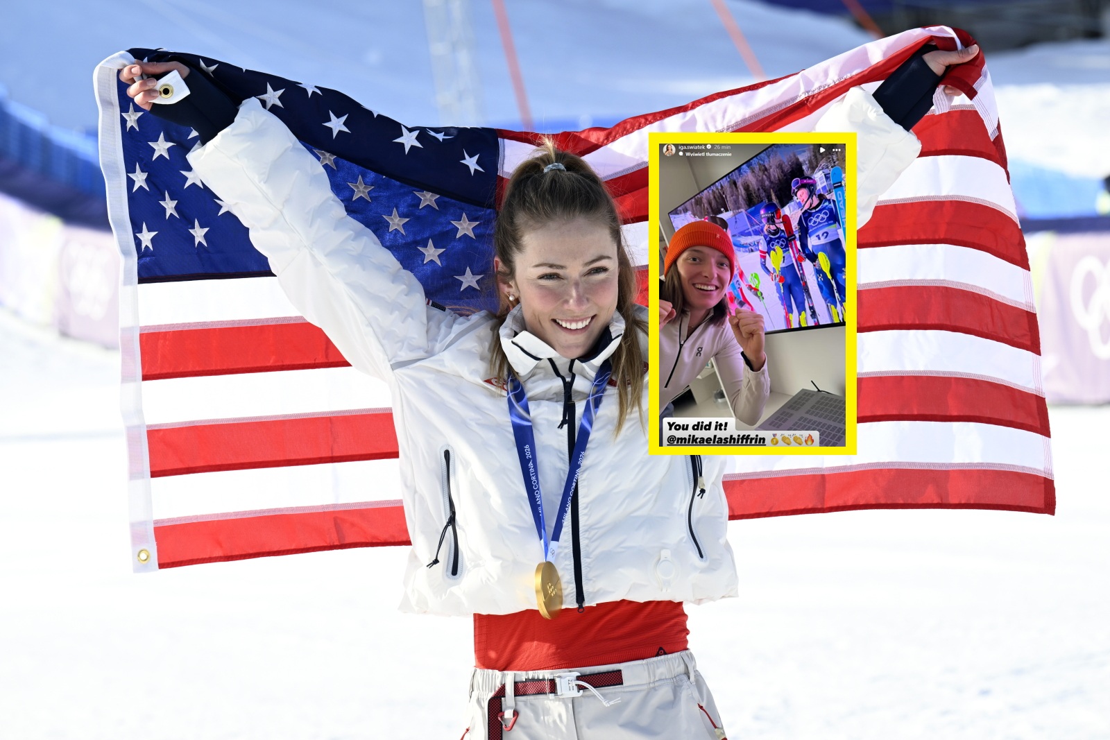 Złoto gwiazdy na igrzyskach. Jest reakcja Igi Świątek