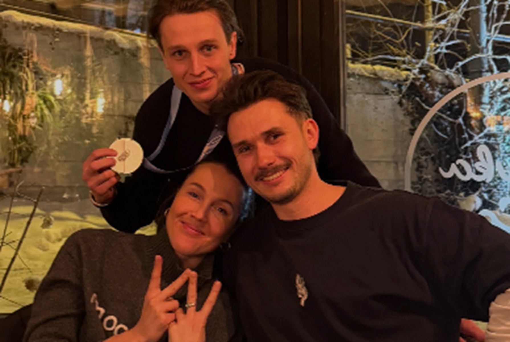 Jest dumna z medalu Wąska. Nie jest tajemnicą, czy zajmuje się jego siostra