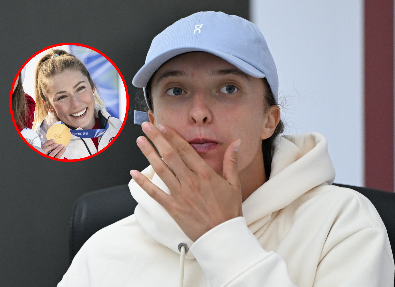 Świątek ujawniła, jaką wiadomość wysłała mistrzyni olimpijskiej