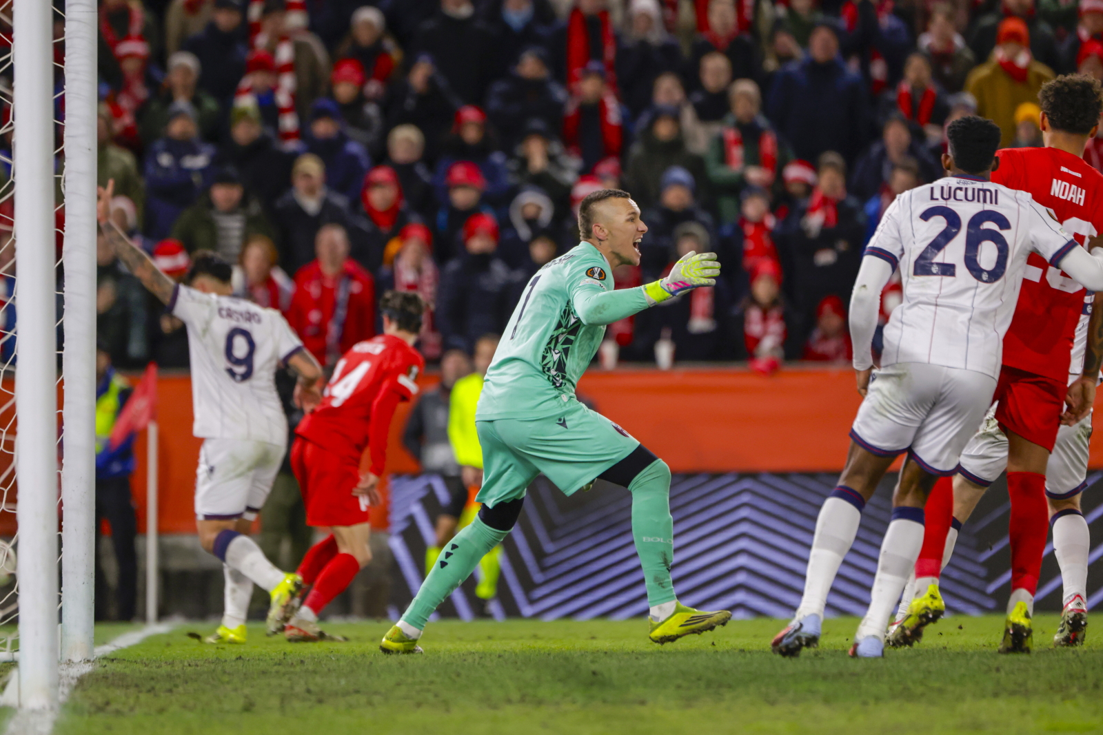 Łukasz Skorupski był niepokonany w Lidze Europy