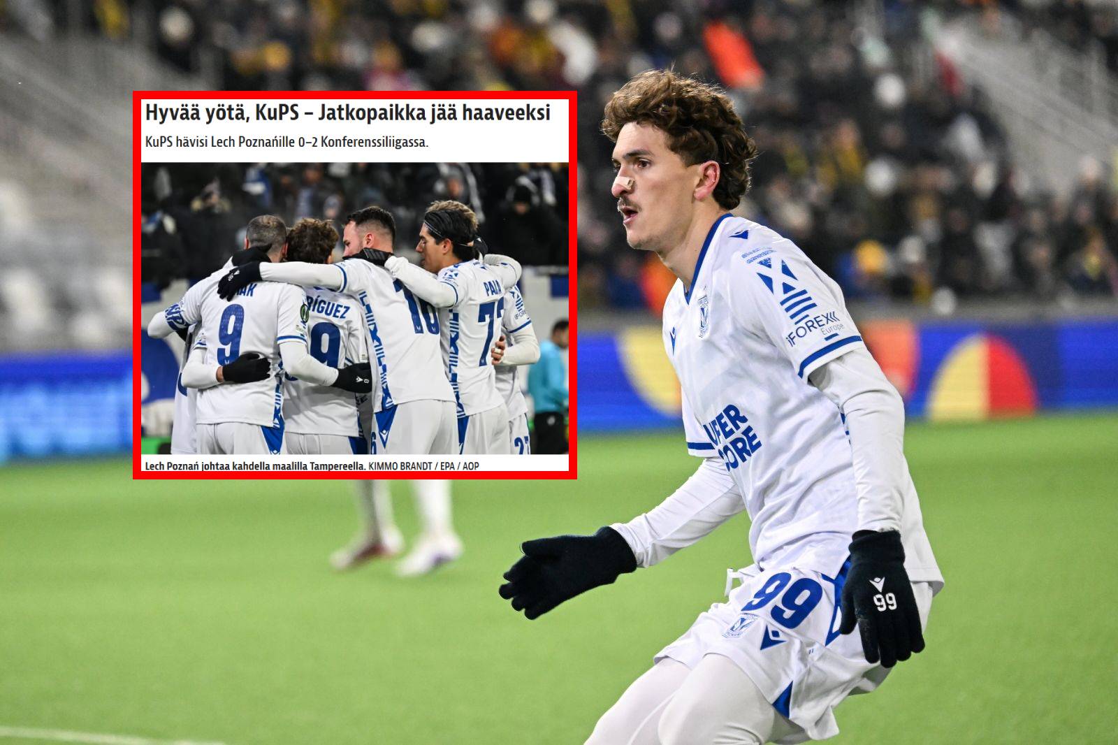 Finowie nie mają złudzeń po meczu z Lechem. "Niemożliwe"