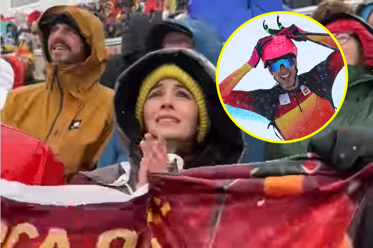 Nagrali znaną aktorkę na igrzyskach. Tak przeżywała historyczną chwilę