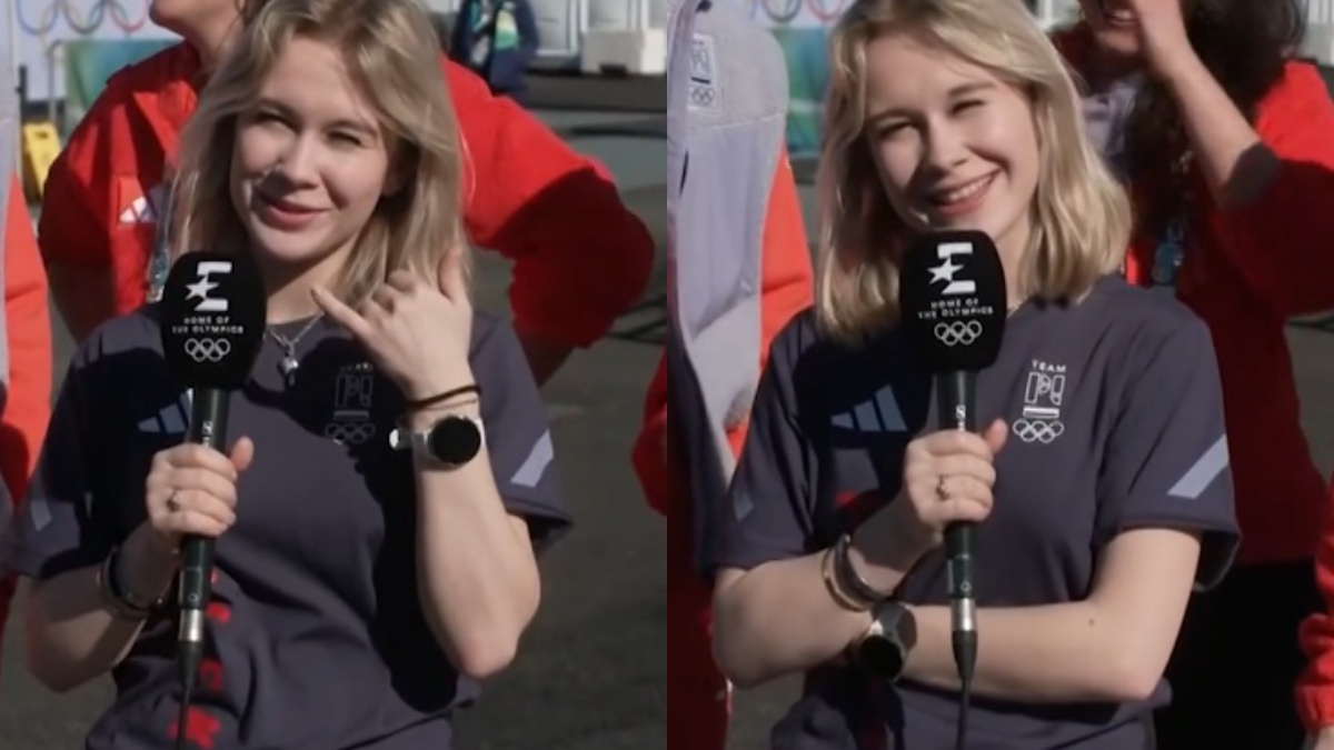 "Przepraszam, ja jestem zajęta". Ale wypaliła przed kamerą