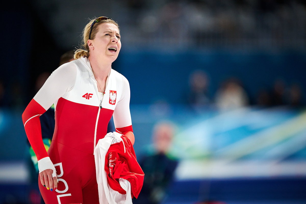 Polka wyszła na rozgrzewkę i... zaczęła płakać. "To koniec mojej drogi"