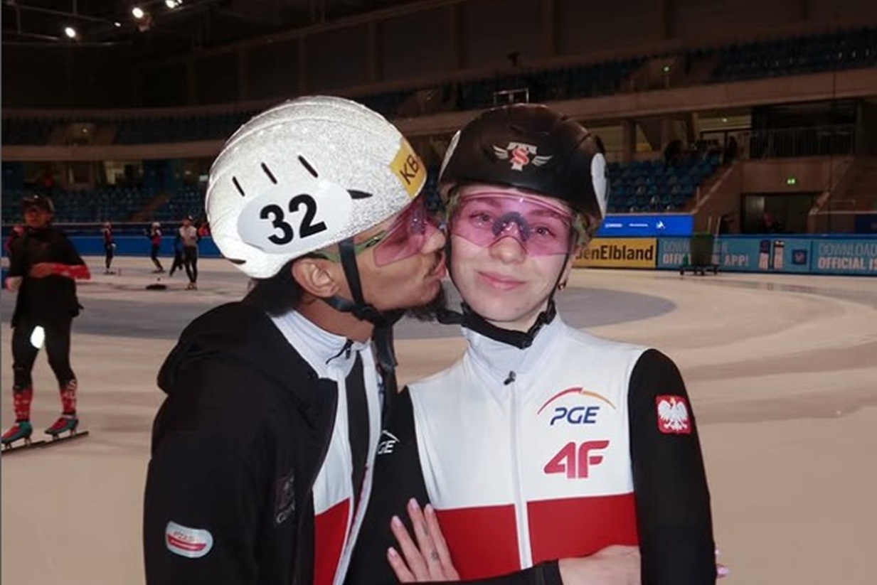 Mąż polskiej łyżwiarski zabrał głos. Zwrócił się do kibiców