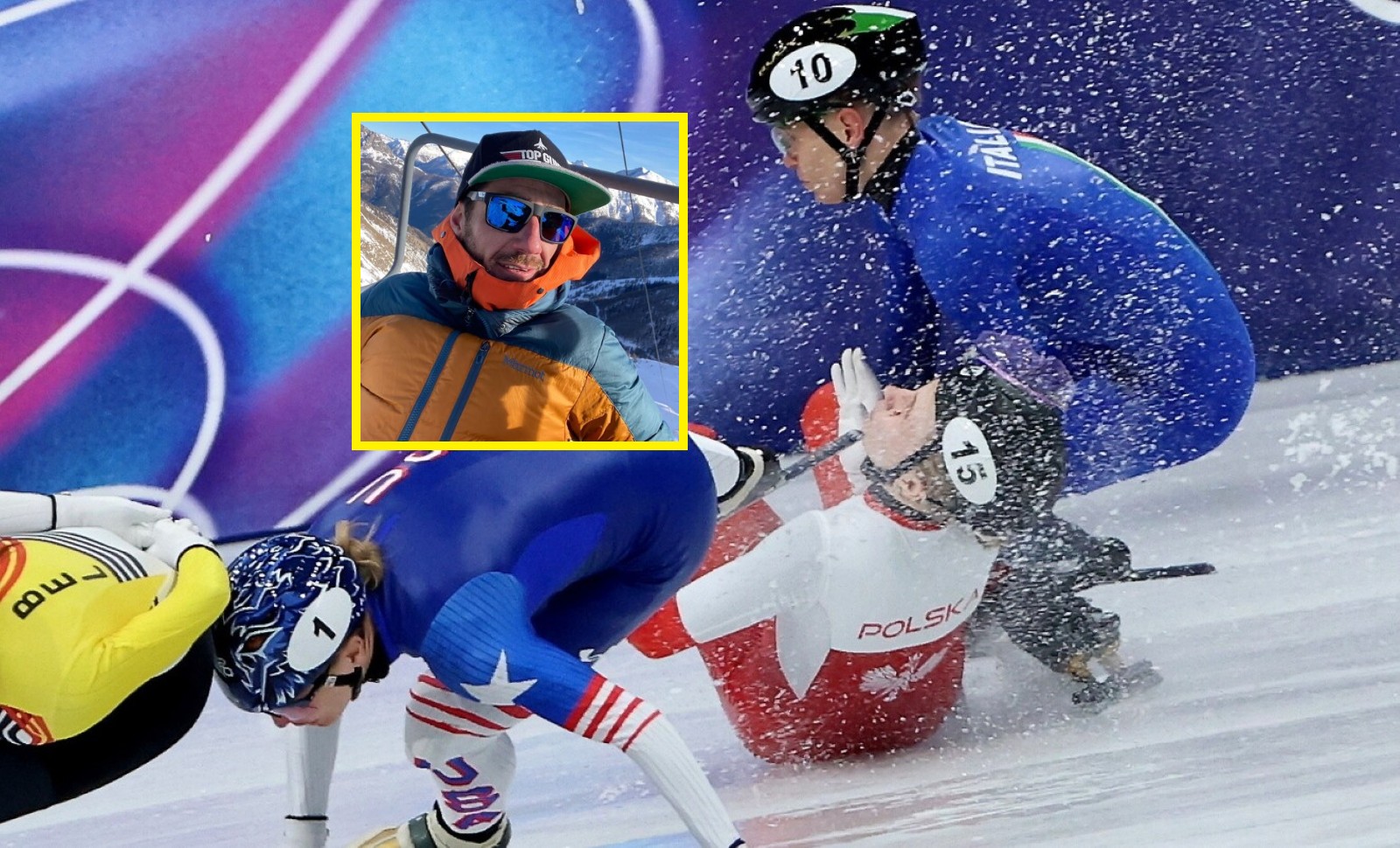 Widział straszny wypadek Polki. "To jak dostać w twarz żelaznym prętem"