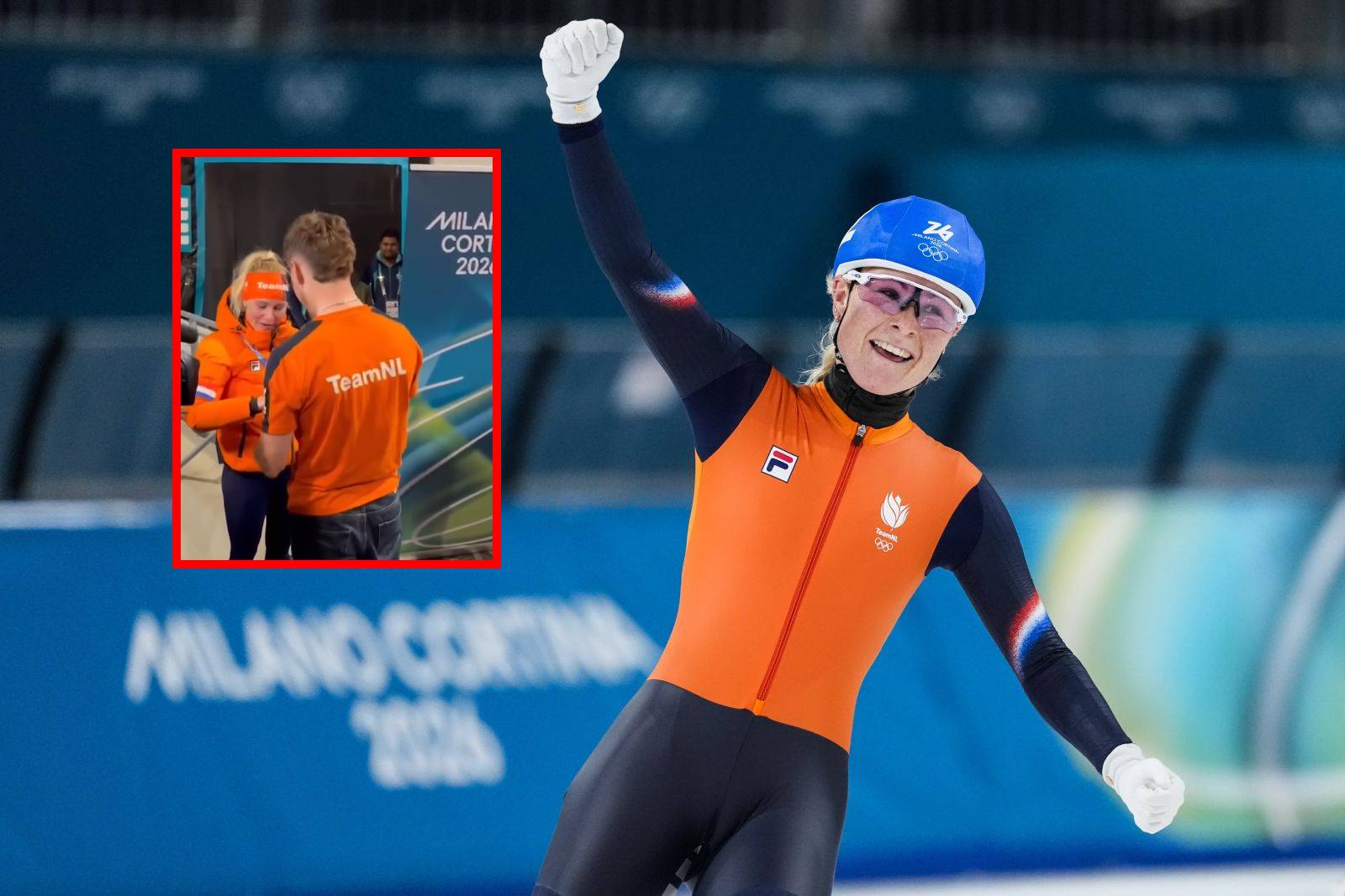 Co za dzień! Najpierw zdobyła olimpijskie złoto, a potem stało się to