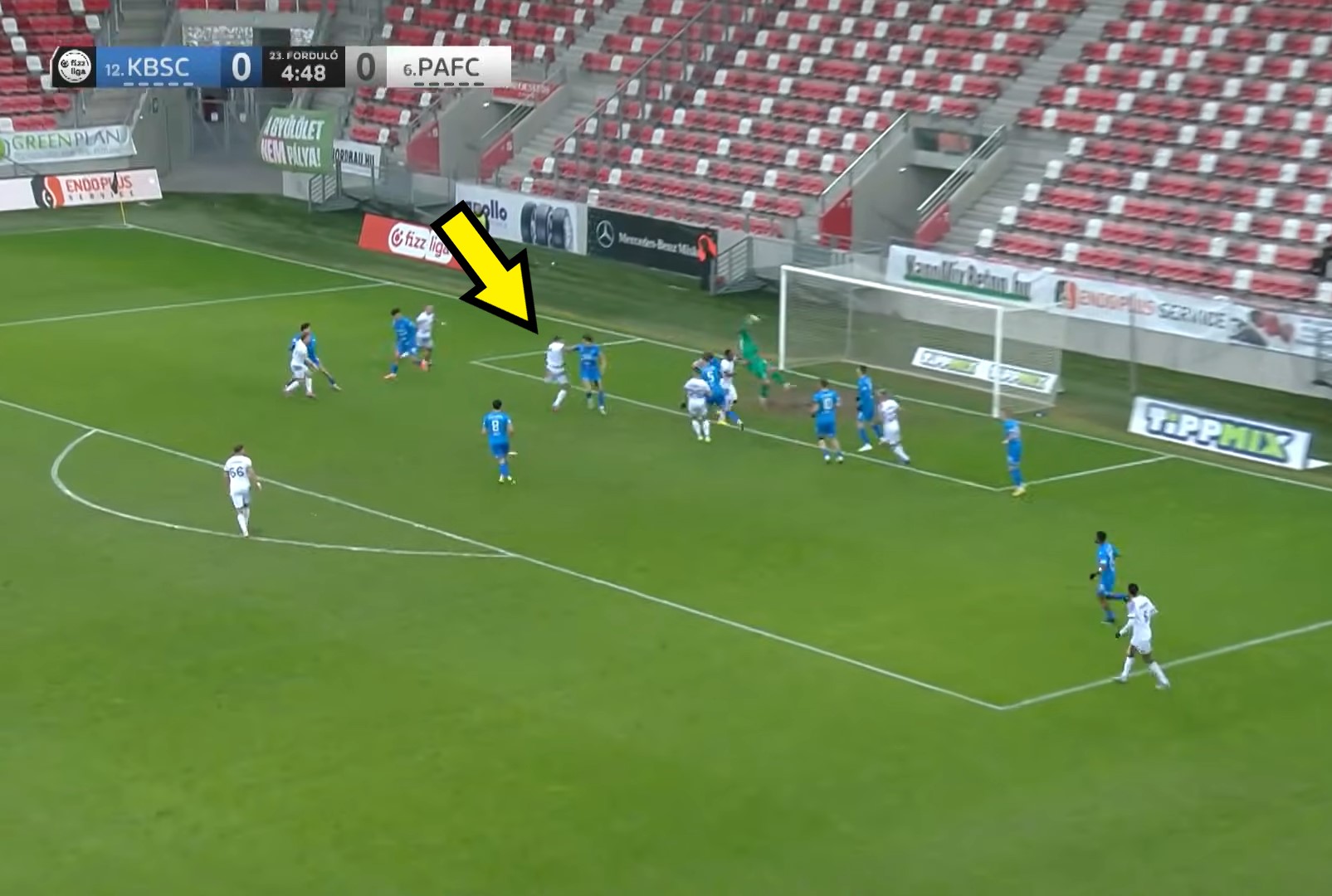 Bramka polskiego obrońcy. gwałtownie otworzył wynik spotkania [WIDEO]