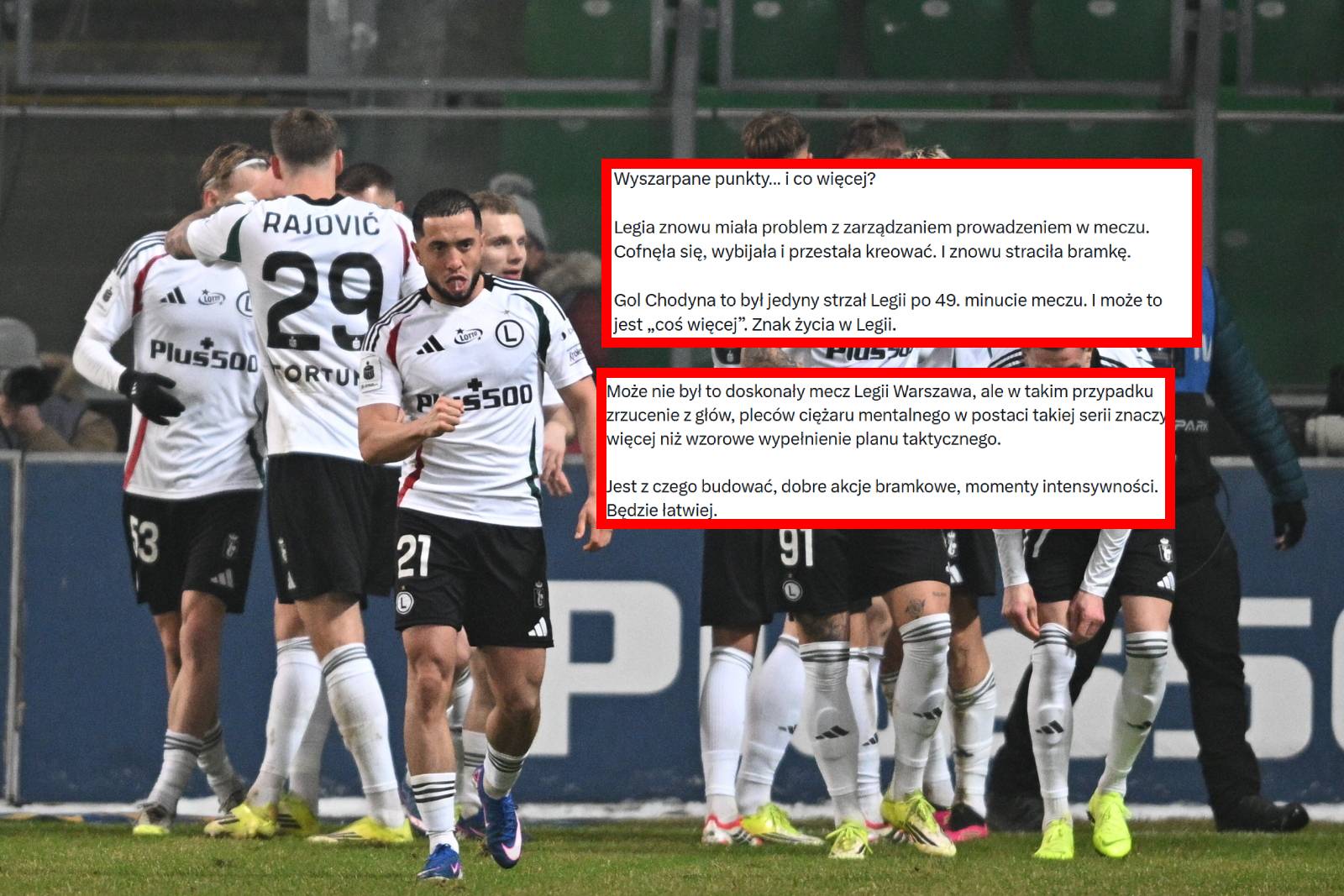 "Teraz pójdzie?". Internet zapłonął po meczu Legii